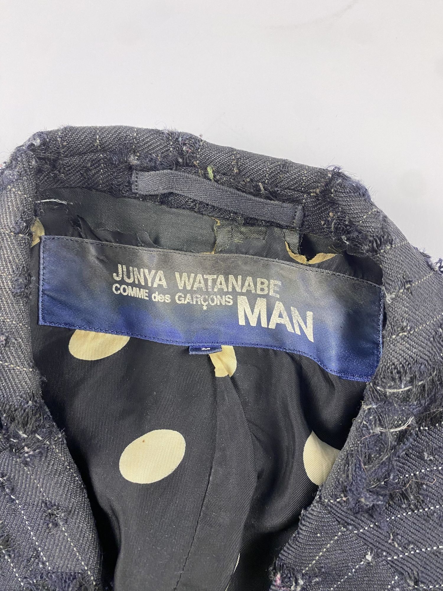 Junya Watanabe Junya Watanabe Man Distressed Blazer Size L / US 10 / IT 46 - 5 Thumbnail
