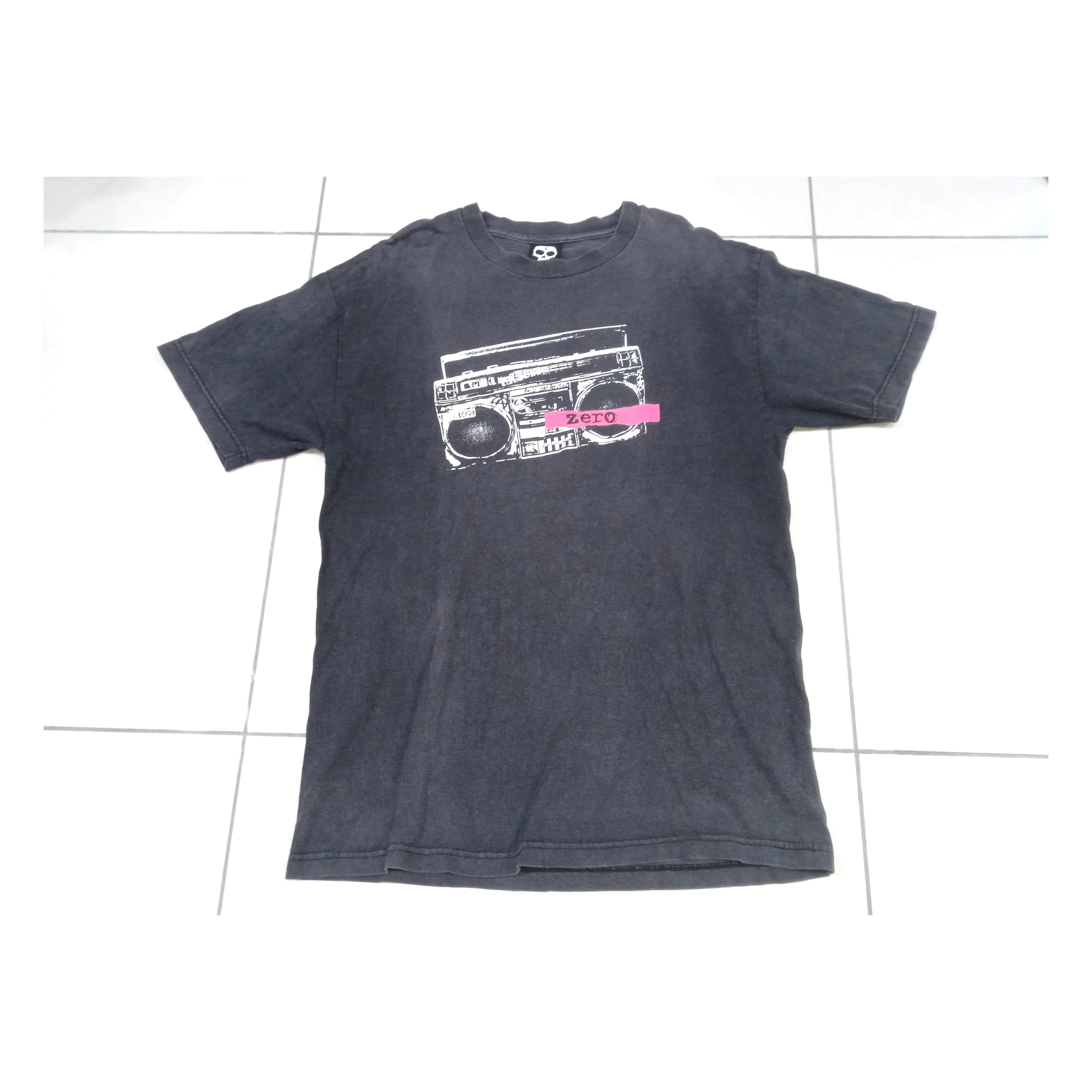 Zero Skateboards Vintage 2000s Zero Skateboard Jukebox T-Shirt Size US L / EU 52-54 / 3 - 1 Thumbnail