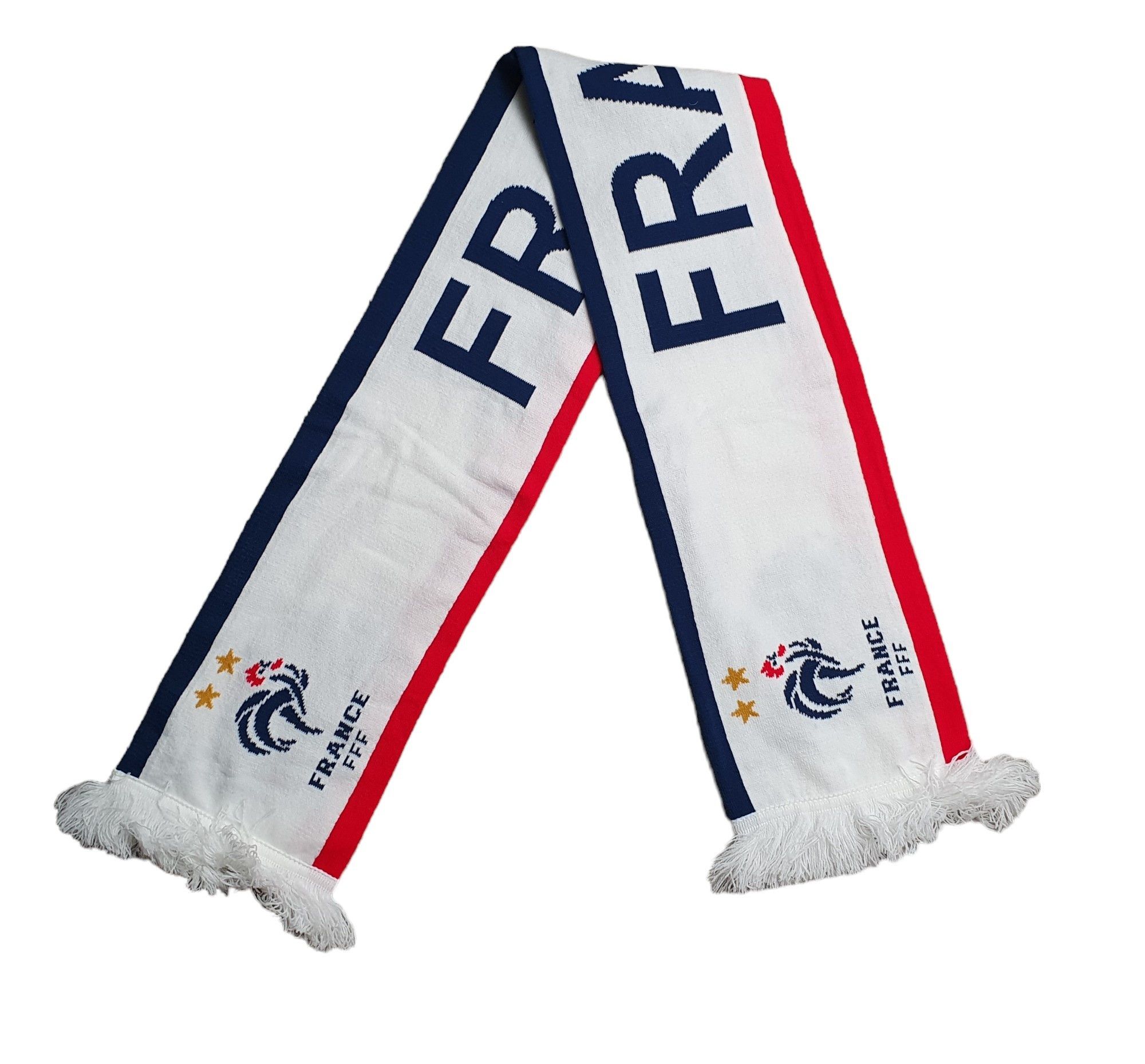 Vintage Scarf France Football Soccer Size ONE SIZE - 3 Thumbnail