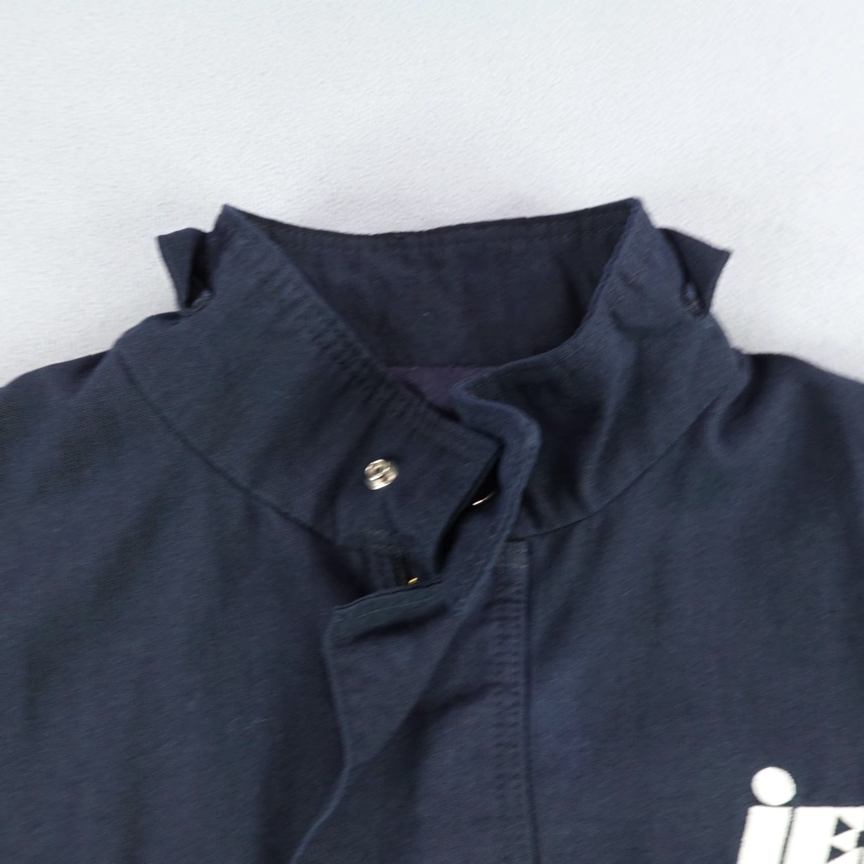 Vintage VINTAGE Bulwark FR Jacket Men XL Navy Blue Flame Resistant Work Coat Utility Outdoor Size US XL / EU 56 / 4 - 2 Thumbnail
