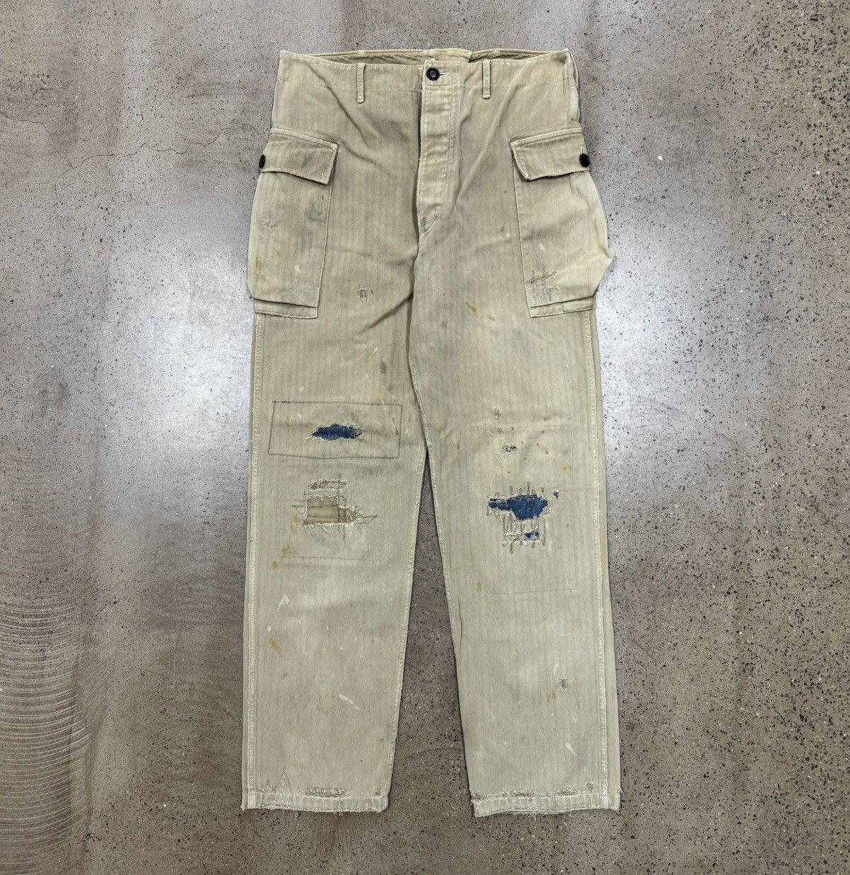 Visvim Visvim 19ss Veterans Pants Crash （Herringbone） Size US 36 / EU 52 - 2 Thumbnail