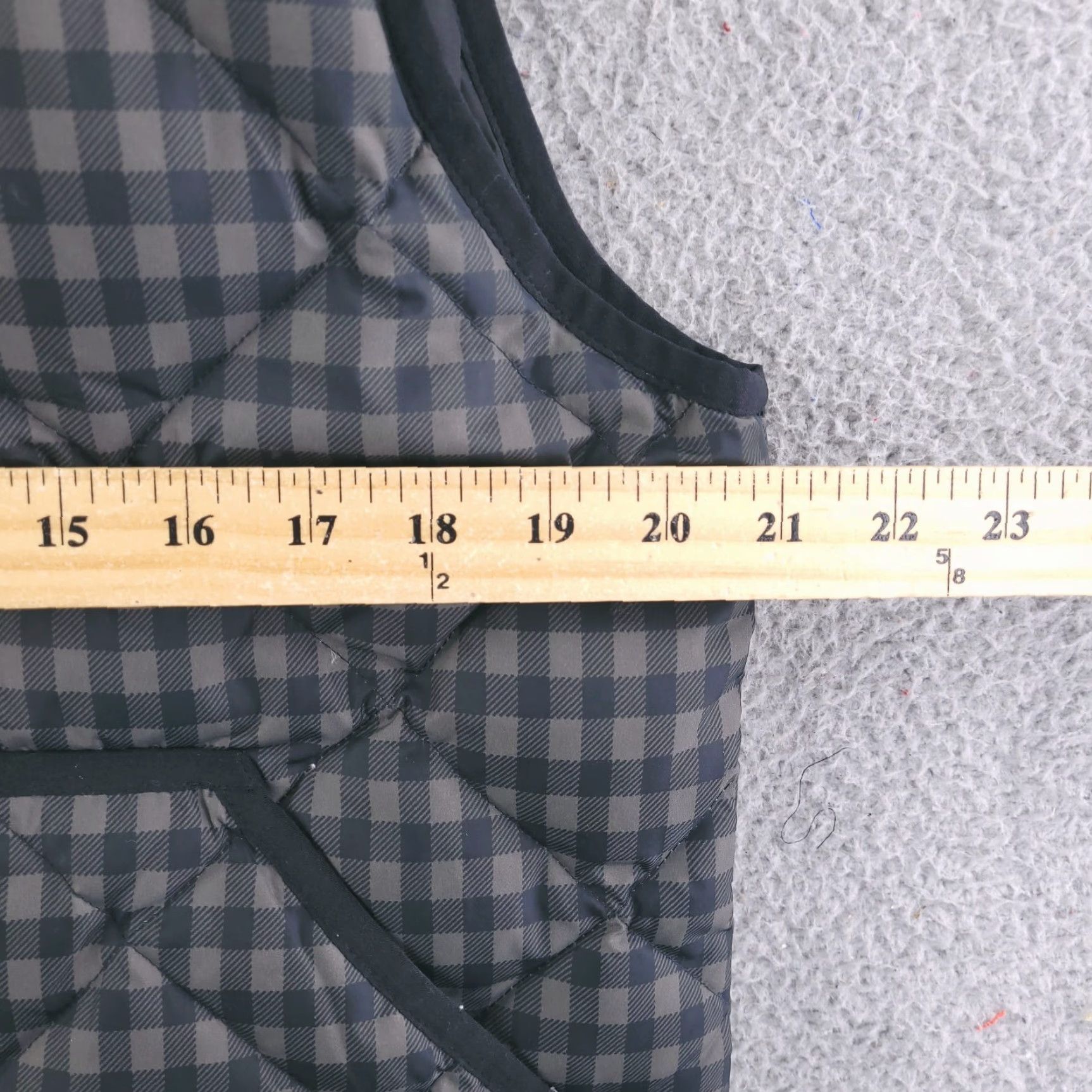 J.Crew J.CREW Puffer Vest Women Large Gray Down Puffer Jacket Vest Mockneck Herringbone Style, US Size L Womens Size L / US 10 / IT 46 - 5 Thumbnail
