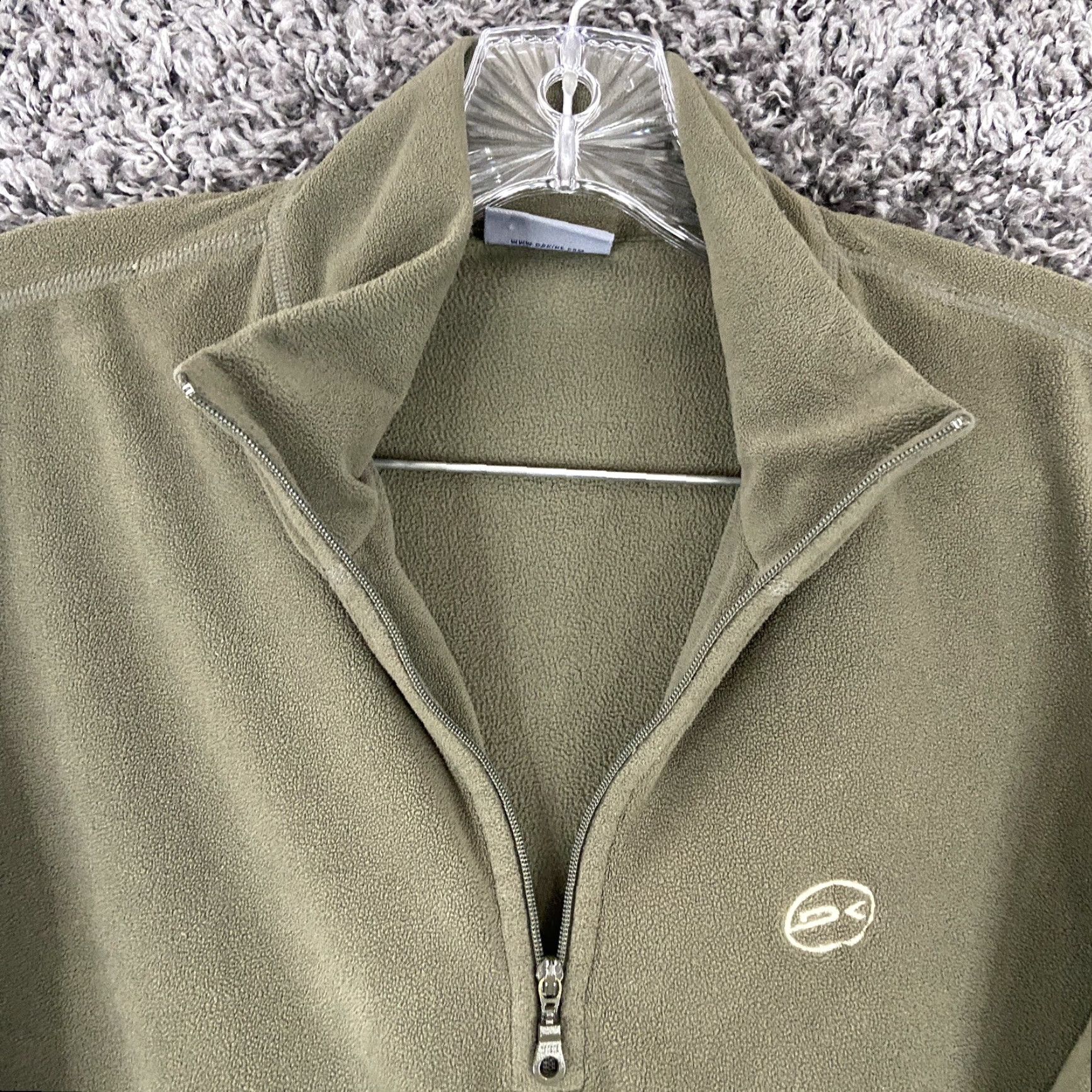 Dakine DAKINE Jacket Men M 1/2 Zip Green Long Sleeve Windbreaker Green M Mens Jacket Size US M / EU 48-50 / 2 - 4 Thumbnail