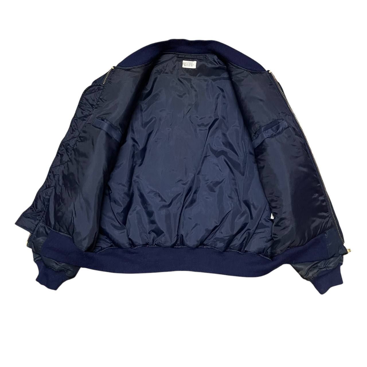 Japanese Brand Vintage Suntory Coffee Boss Embroidered Bomber Jacket Size US L / EU 52-54 / 3 - 8 Thumbnail