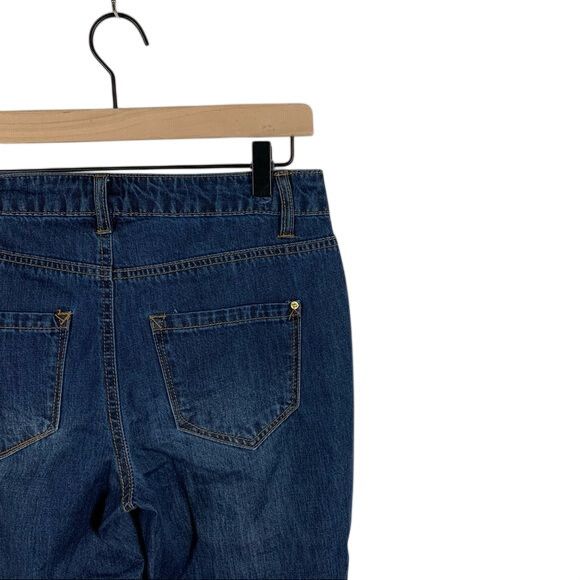 Other Kensie Jeans Dark Wash Distressed Girlfriend Womens Size 2 N Size 26" / US 2 / IT 38 - 4 Thumbnail