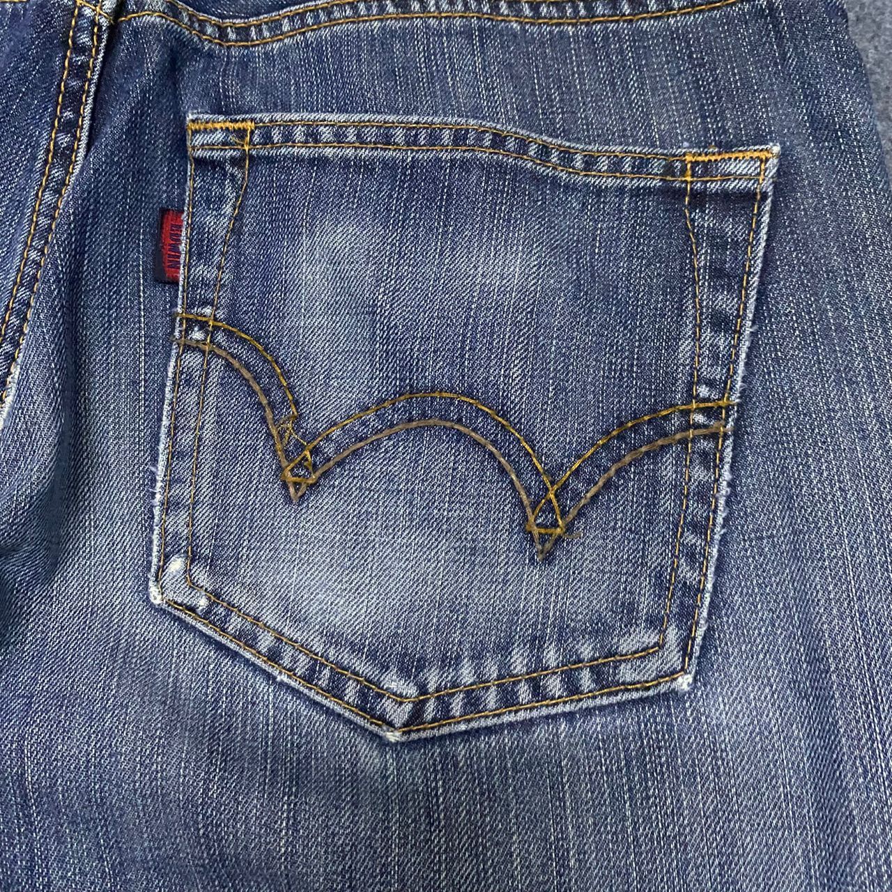 Edwin 💥Best Offer💥Vintage Edwin 503 Distressed Denim Size US 33 - 10 Thumbnail
