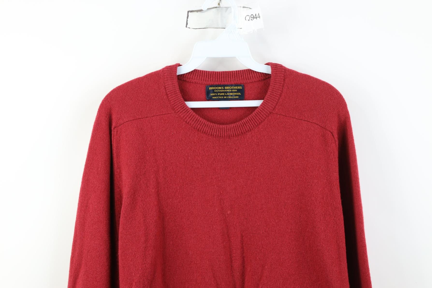 Brooks Brothers Vintage 60s Brooks Brothers Lambswool Knit Crewneck Sweater Size US XXL / EU 58 / 5 - 2 Thumbnail