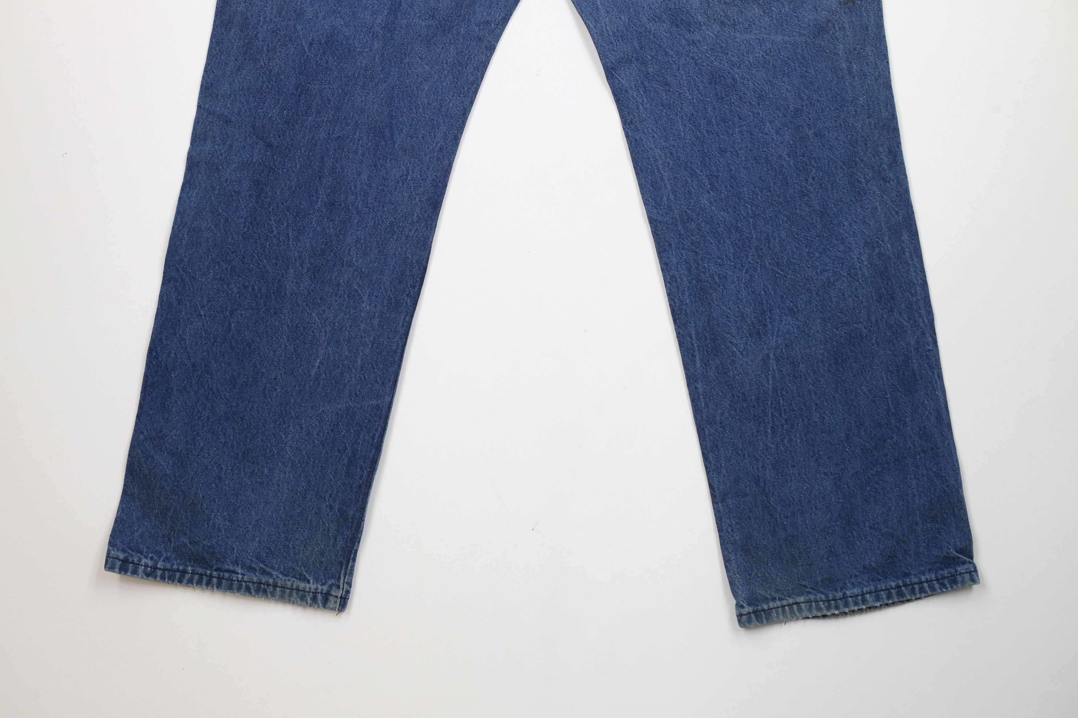 Vintage Vintage 70s Streetwear Wide Leg Dungaree Denim Jeans USA Size US 36 / EU 52 - 15 Thumbnail