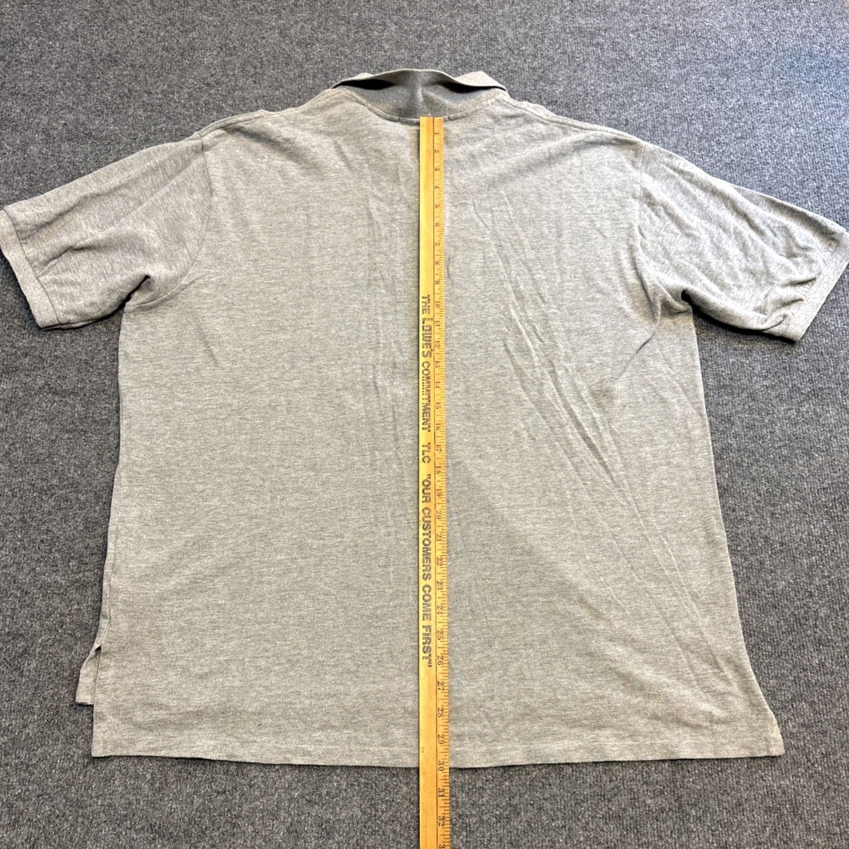Ralph Lauren VINTAGE Polo Ralph Lauren Shirt Men 2XL XXL Gray Short Sleeve Cotton Size US XXL / EU 58 / 5 - 6 Thumbnail