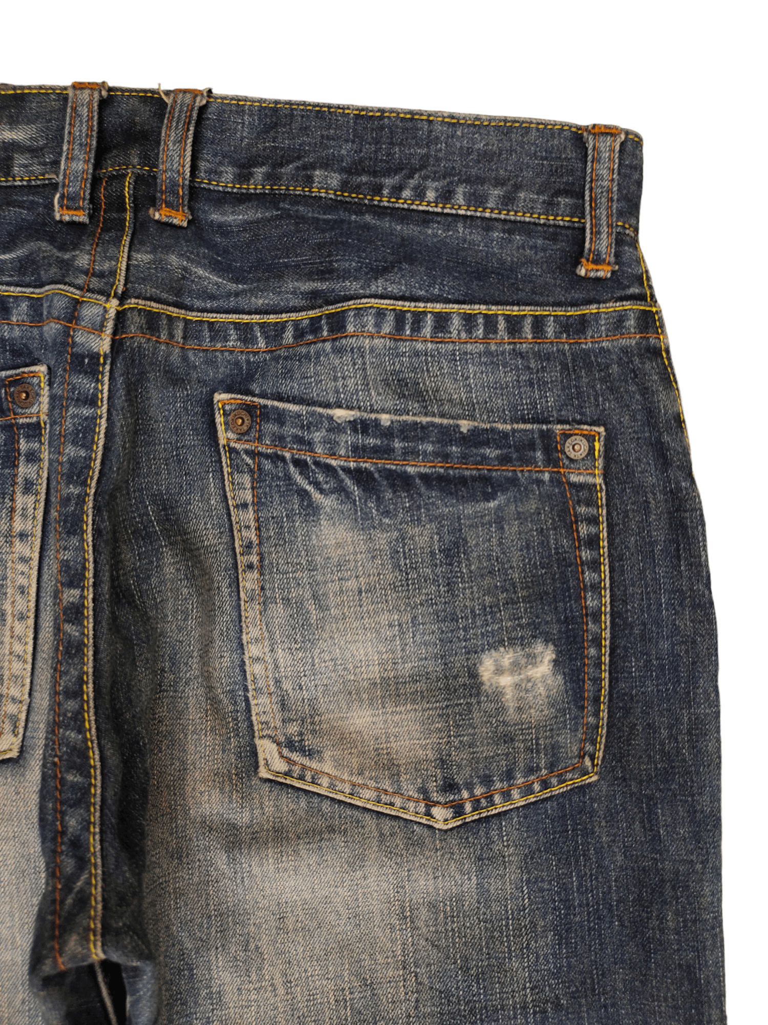 Kapital Vintage Y2k Takeo Kikuchi Repaired Jeans Undercover Style Size US 32 / EU 48 - 14 Thumbnail