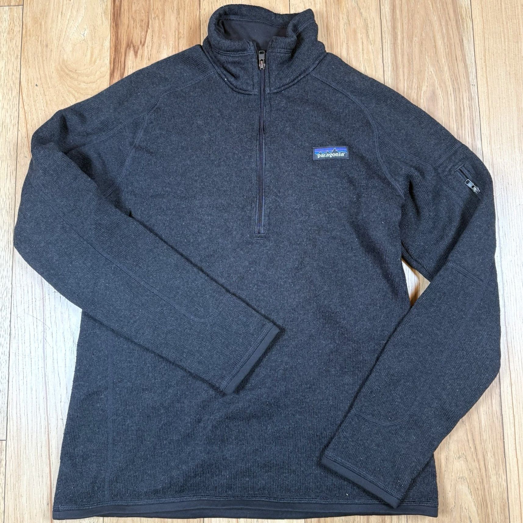 Patagonia Patagonia Sweater Half Zip Mens Medium Black Size US M / EU 48-50 / 2 - 2 Thumbnail