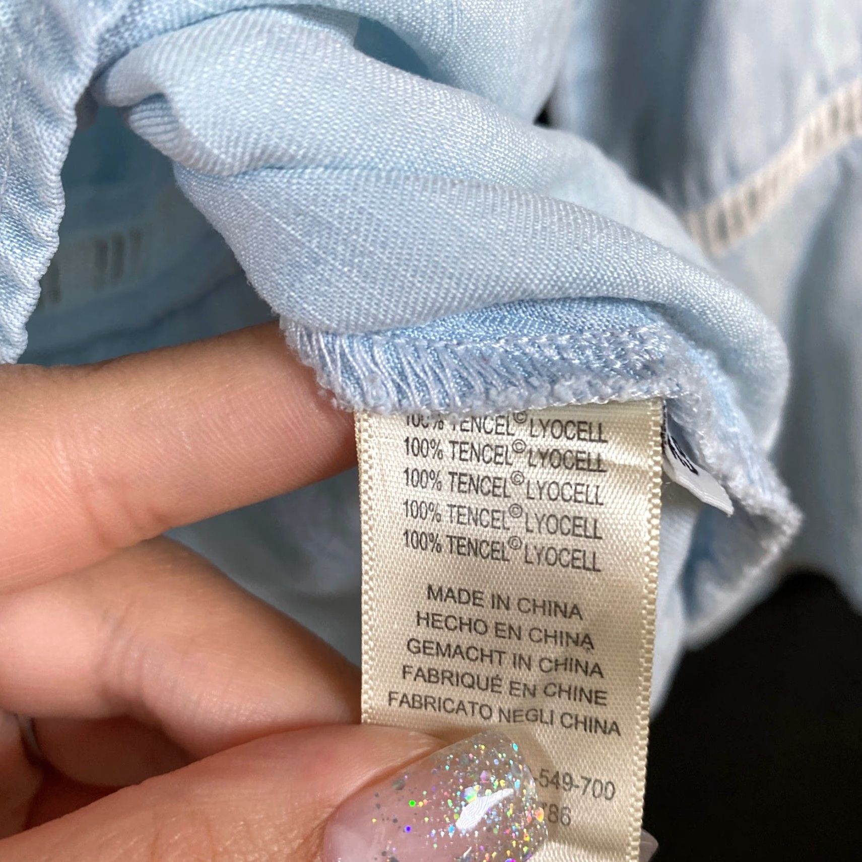 Anthropologie Cloth & Stone Anthropologie Womens Shirt Blue Bell Sleeve V-Neck Peplum XS Shirt Women Blue Bell Sleeve VNeck Peplum Small C&B Stone Anthropologie Size S / US 4 / IT 40 - 7 Thumbnail