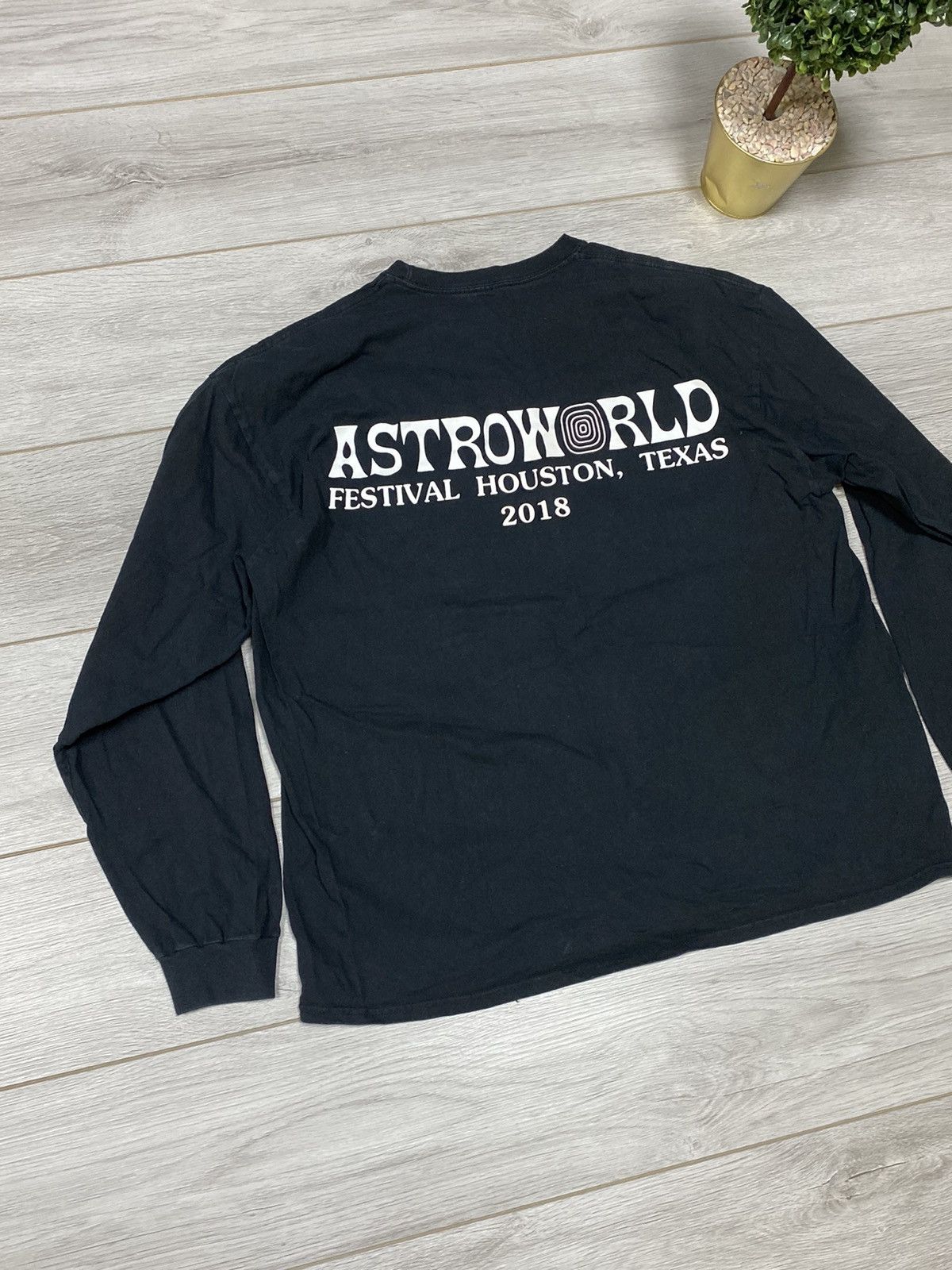Travis Scott Astroworld Travis Scott Astronaut L/S Tee Size US XL / EU 56 / 4 - 2 Thumbnail