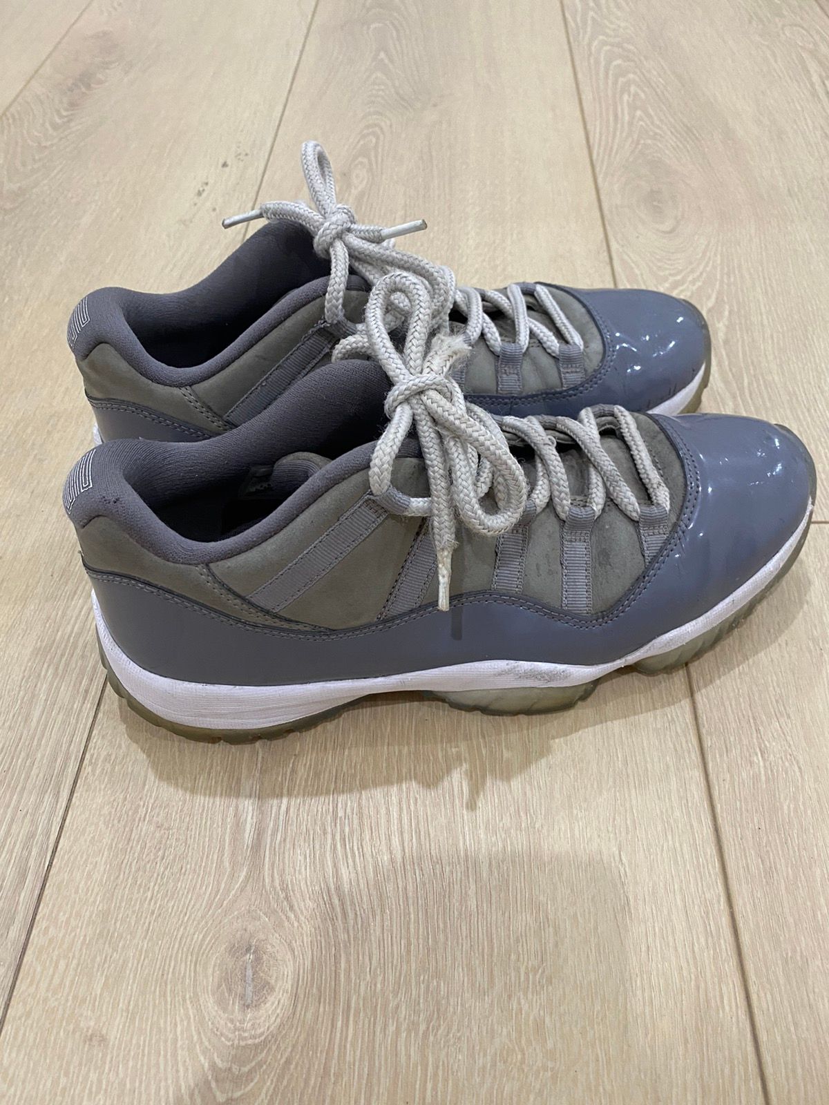 Pre-owned Jordan Nike 2018 Nike Air Jordan 11 Xi Low Retro "cool Grey" Size 9.5 Shoes