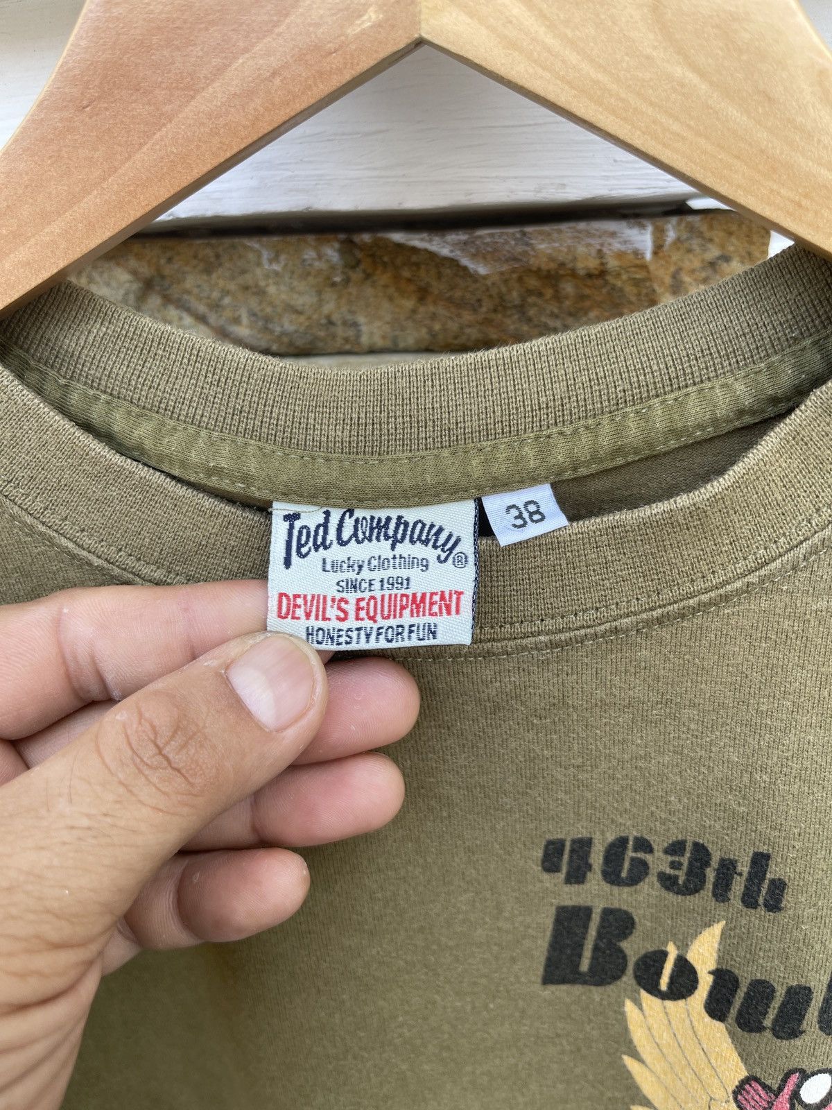 Tedman Last Drop🔥🔥Vtg Tedman Ted Company Devils Equipment T-Shirt Size US S / EU 44-46 / 1 - 7 Thumbnail