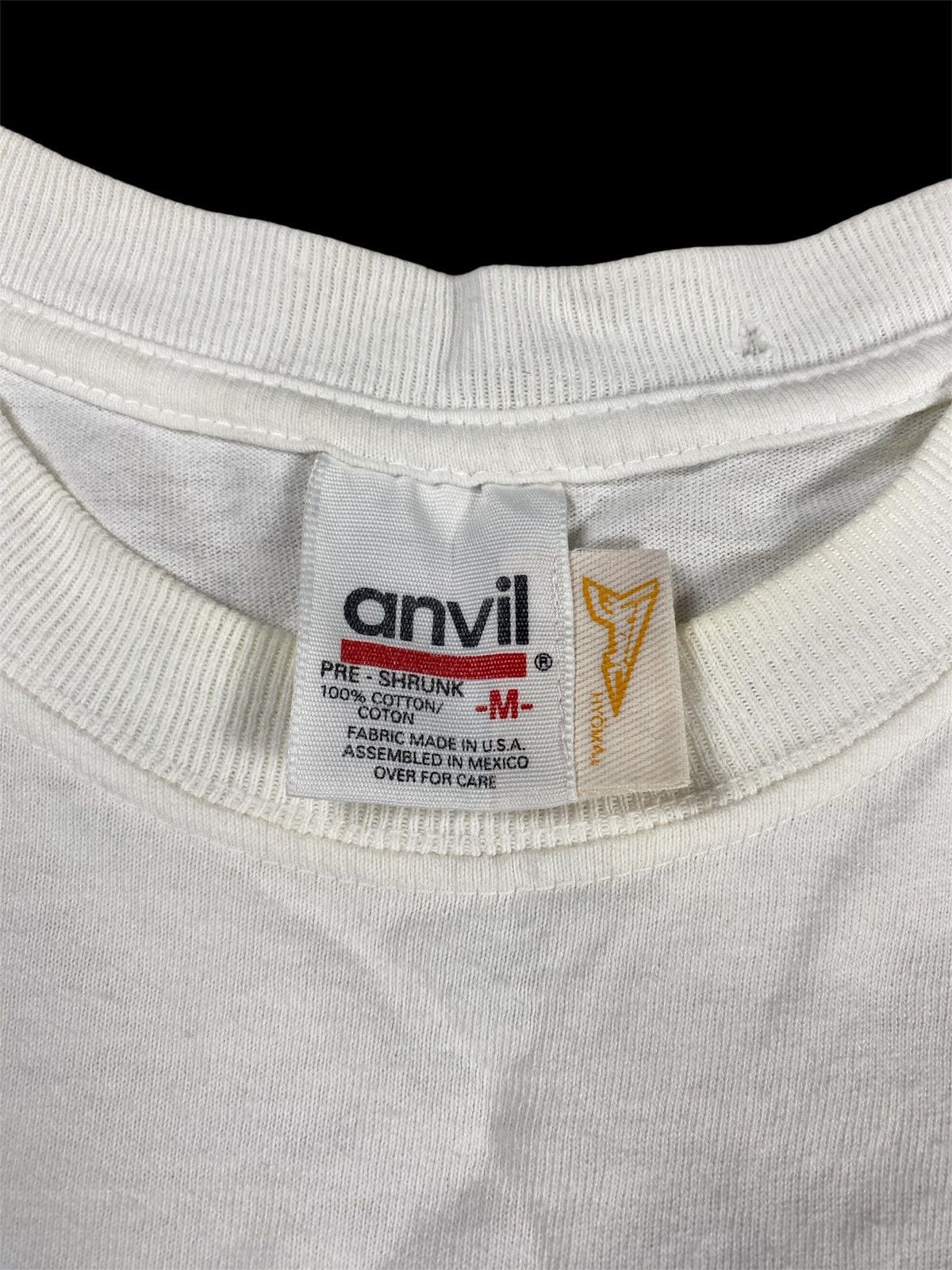 20471120 Vintage Hyoma Embroidery Tee 1999 Size US M / EU 48-50 / 2 - 4 Thumbnail