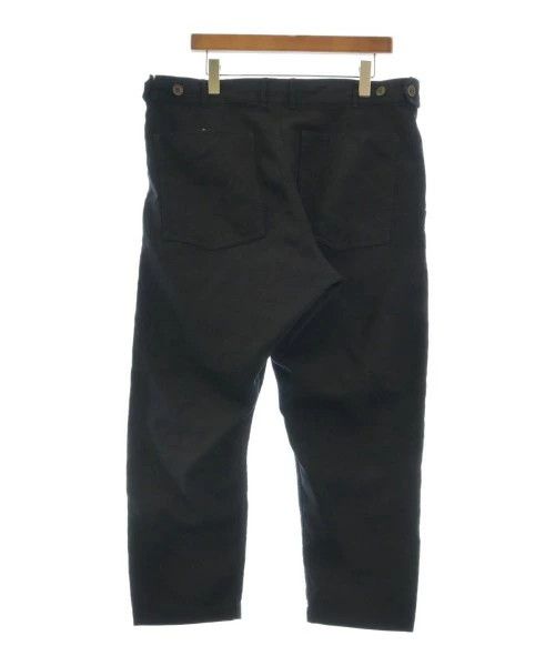 Comme des Garcons Homme Deux Cropped Pants Polyester Plain Zipper Full Length Navy Blue Size US 38 / EU 54 - 2 Thumbnail