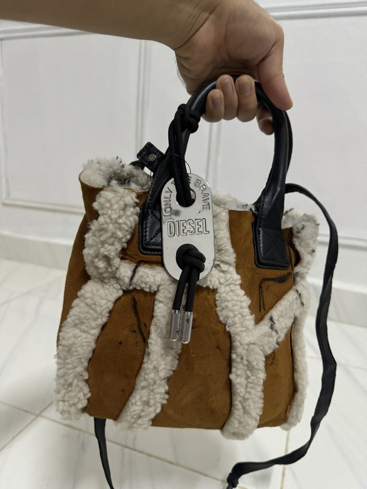 Diesel × If Six Was Nine Diesel faux fur handbag Size ONE SIZE - 2 Thumbnail
