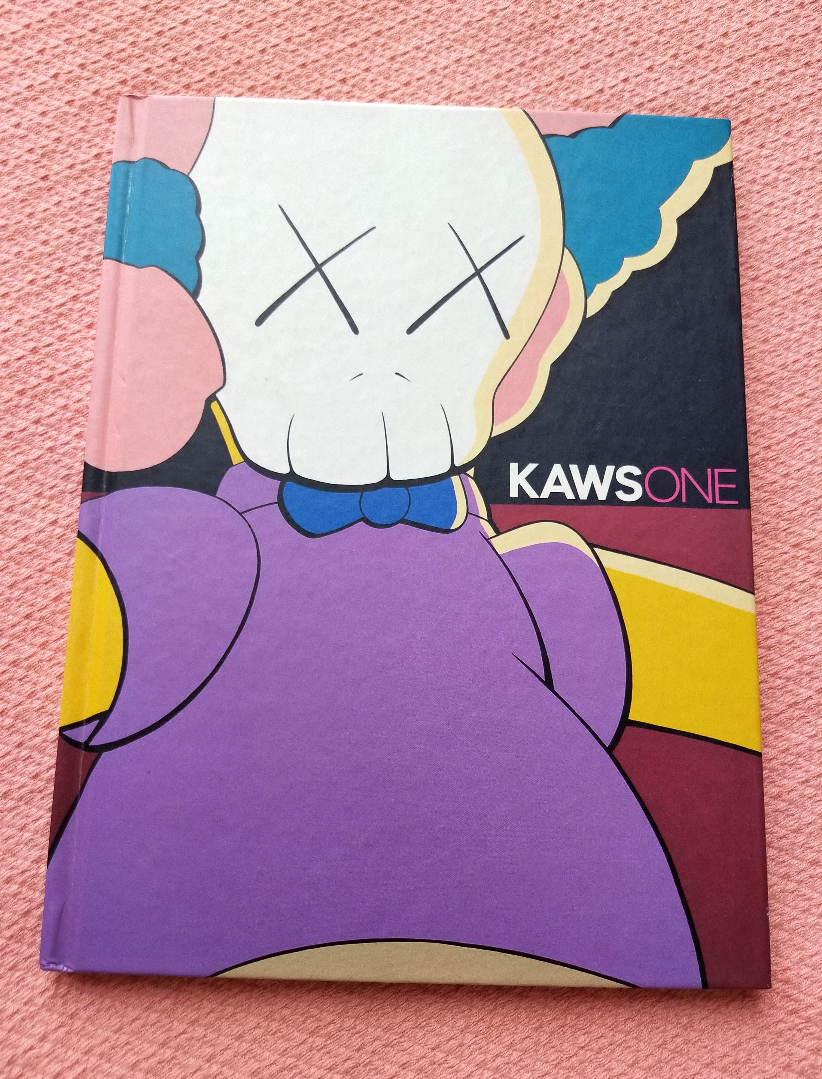 image of 2001 Kaws One Book 2Nd Edition in Pink, Men's