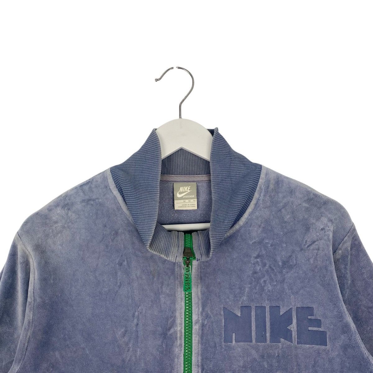Other Vintage Nike Sportswear Velvet Sweater Full Zip Size M Size US M / EU 48-50 / 2 - 4 Thumbnail