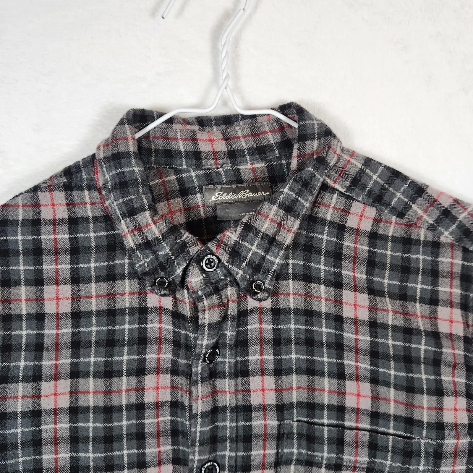 Eddie Bauer Eddie Bauer Multicolor Plaid Flannel Shirt Size L Size US L / EU 52-54 / 3 - 5 Thumbnail