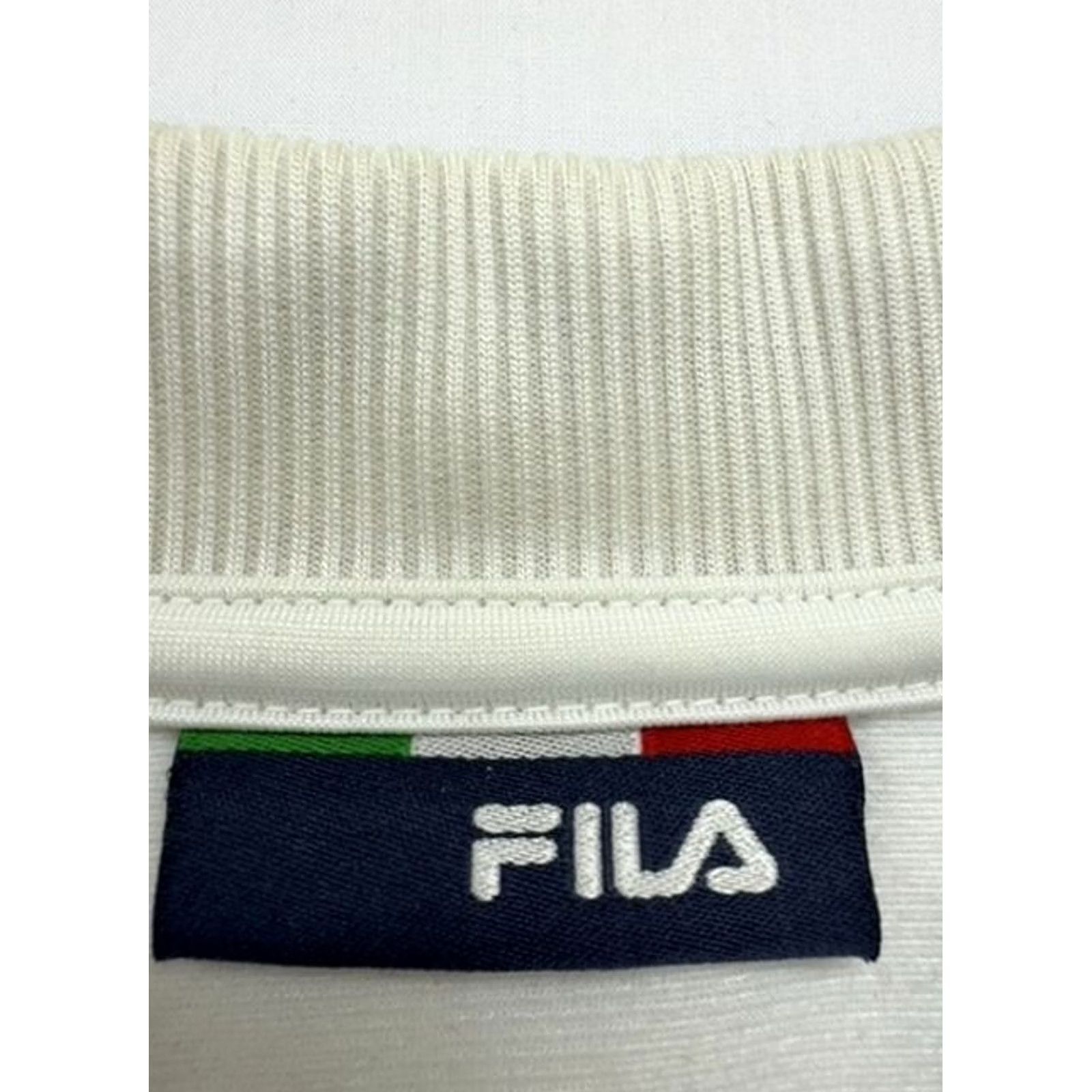 Fila FILA Men White Italy Track Jacket Full Zip Size S Lightweight Size US S / EU 44-46 / 1 - 3 Thumbnail