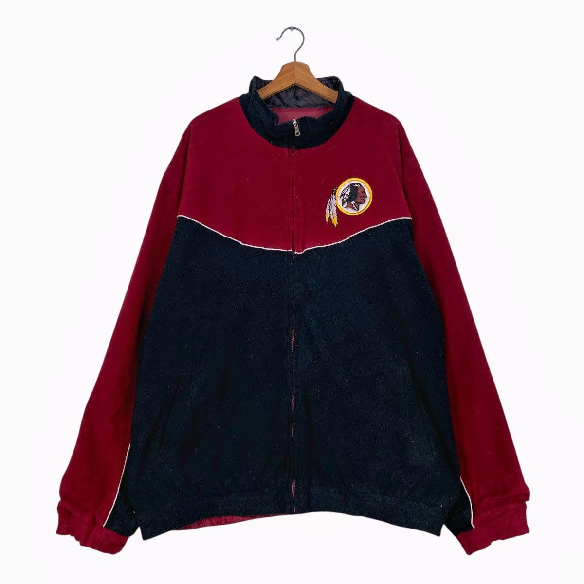 NFL Vintage NFL Washington Redskins Reversible Jacket Size US XXL / EU 58 / 5 - 5 Thumbnail