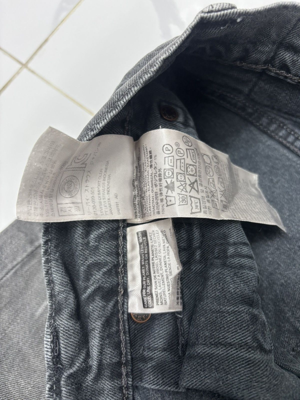 Kapital VINTAGE LEVIS SUPER FADED BLACK DISTRESSED DENIM Size US 32 / EU 48 - 14 Thumbnail