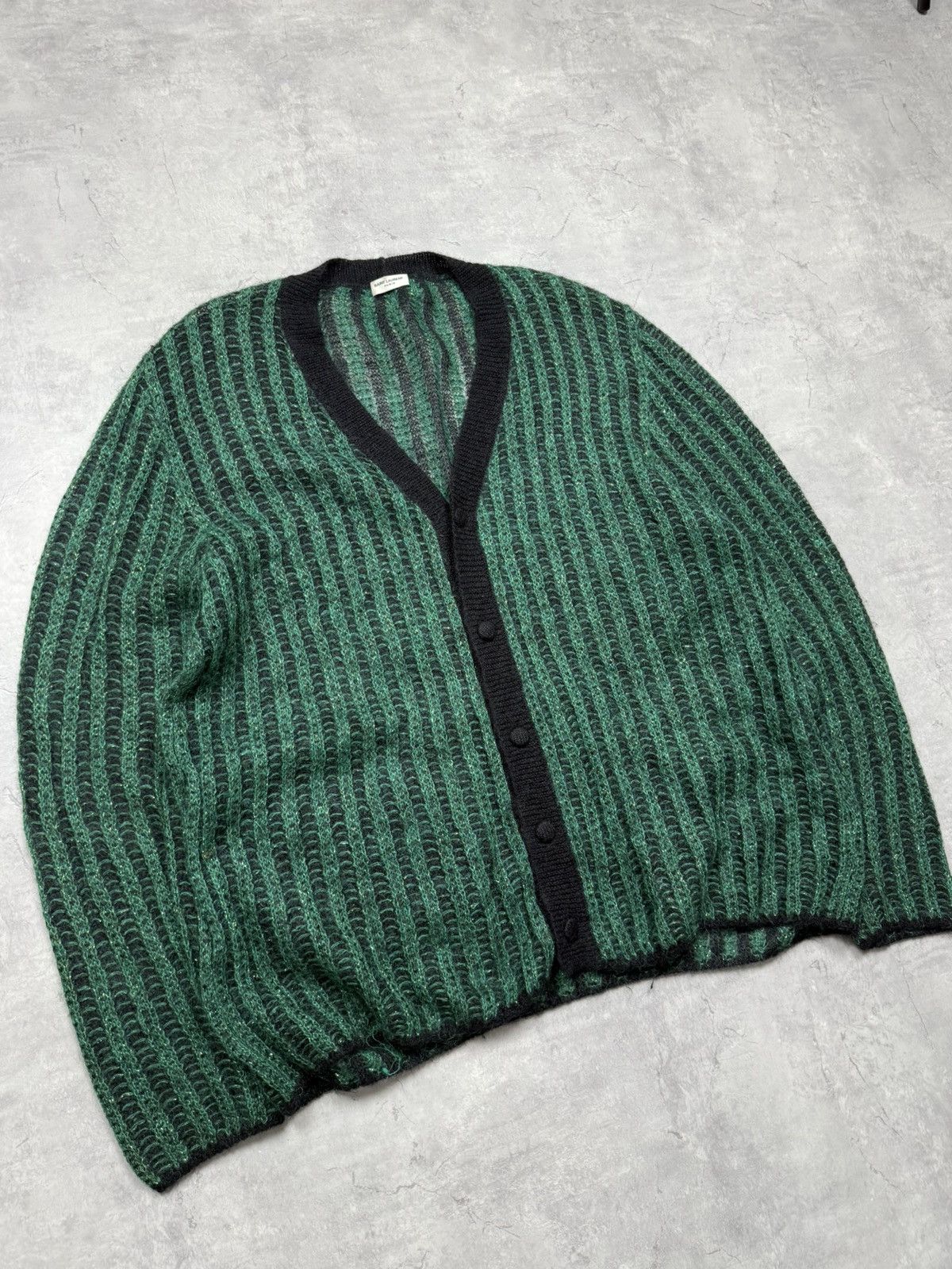 Yves Saint Laurent Yves Saint Laurent Cardigan Size US L / EU 52-54 / 3 - 2 Thumbnail