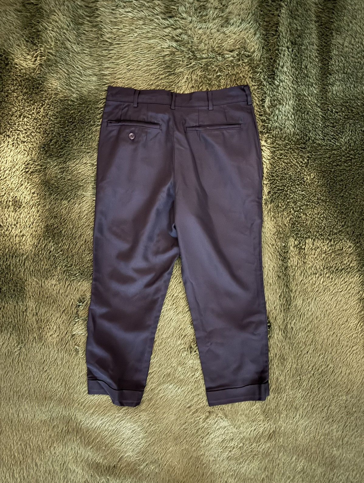 Comme des Garcons Black [XS] Comme des Garçons BLACK 16SS Cropped Polyester Pants Size US 29 - 6 Thumbnail