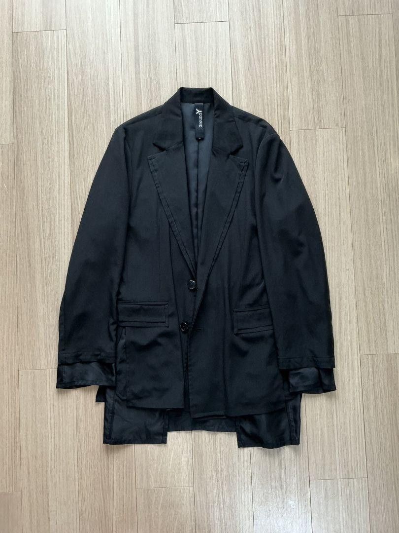 ジャケット・アウター GROUND Y Cotton twill 1B jacket Yohji Yamamoto Ground Y 22SS Cotton Twill 1b Jacket | Grailed
