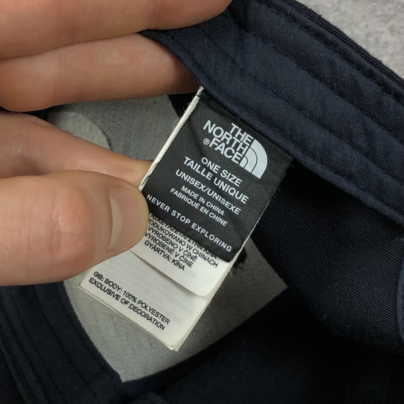 The North Face The North Face Cap Outdoor Navy Size ONE SIZE - 12 Thumbnail