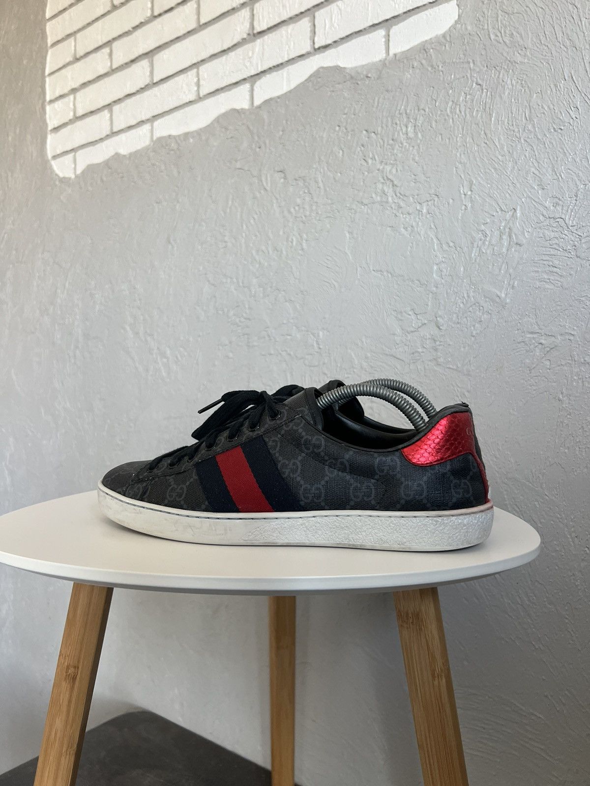 Gucci Gucci Ace GG supreme sneakers Size 7 Size US 7 / EU 40 - 3 Thumbnail