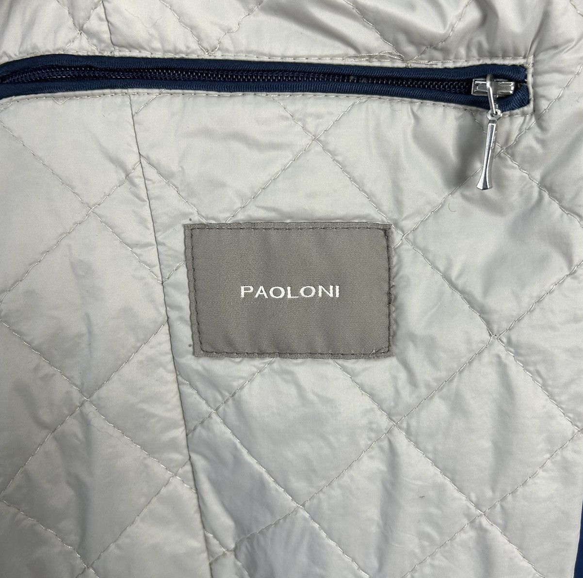 Paoloni Paoloni 2 in 1 Nylon Coat Detachable Quilted Lining Jacket Size US S / EU 44-46 / 1 - 12 Thumbnail