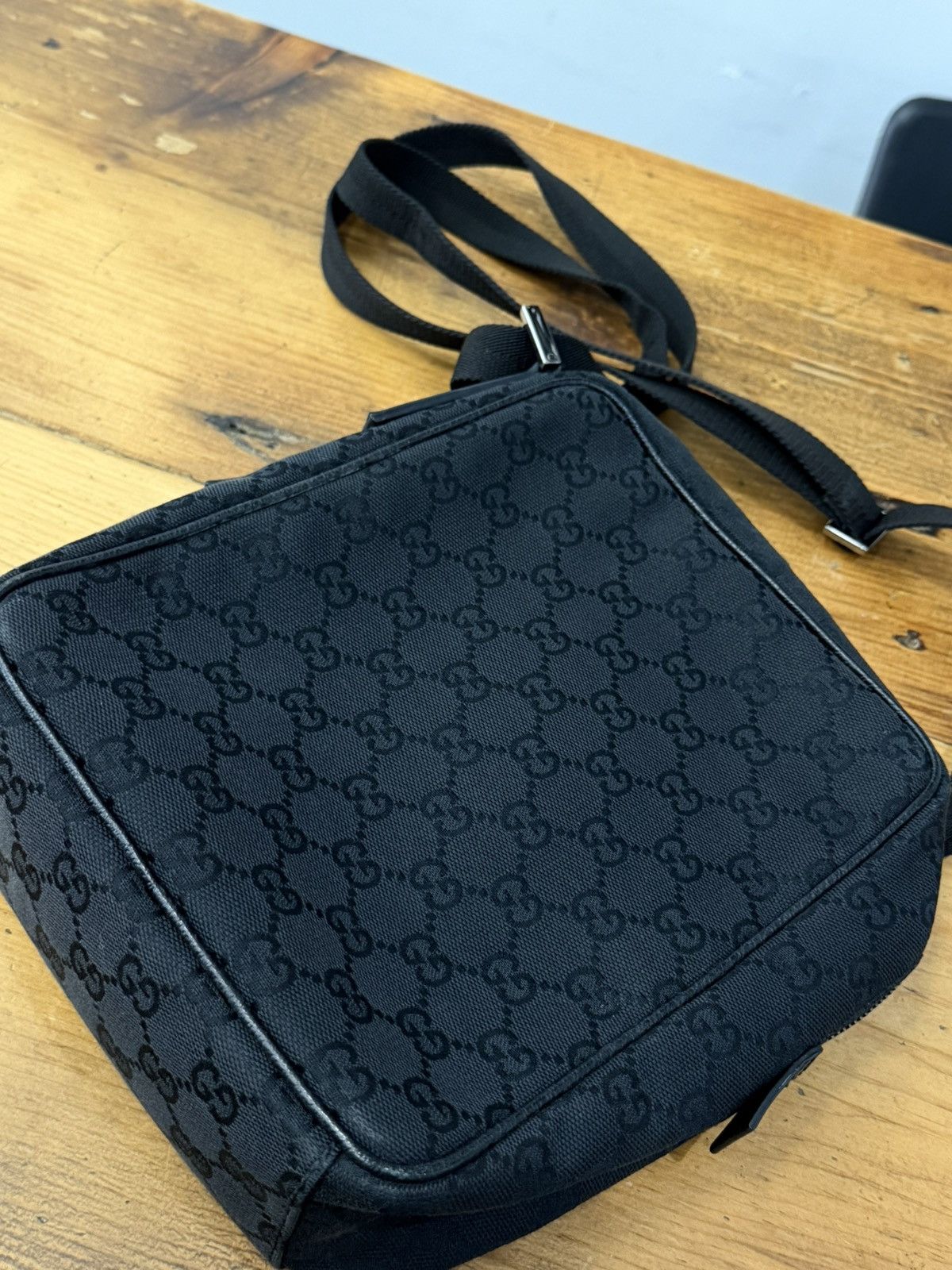 Gucci Gucci GG Canvas Crossbody Shoulder Bag - Size ONE SIZE - 8 Thumbnail
