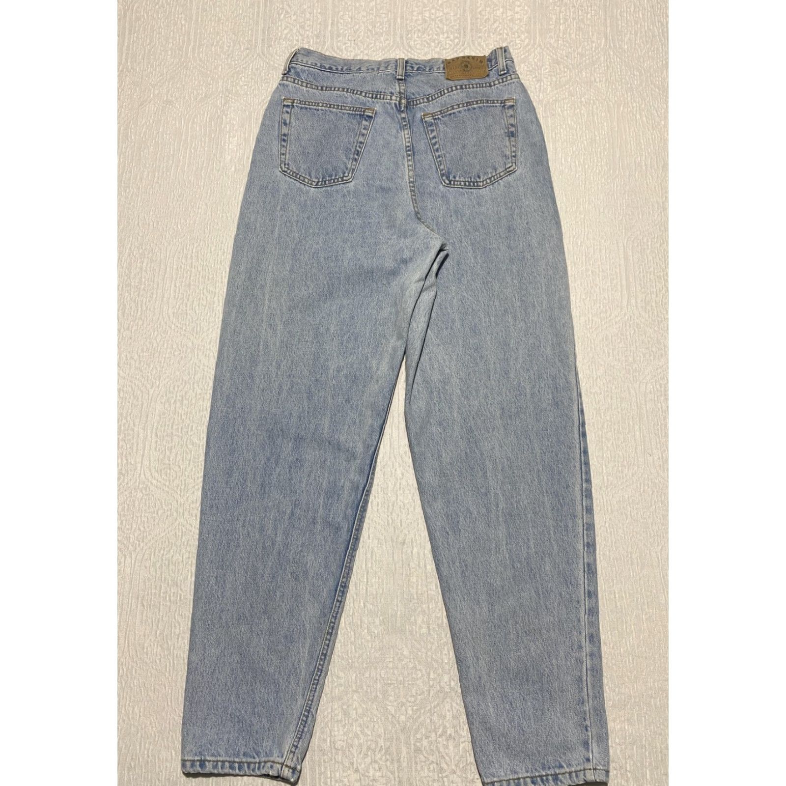 Gap VINTAGE Gap Jeans Womens 14 Regular Blue Denim Reverse Fit Tapered High Waist USA 90s Baggy Size 36" / US 14 / IT 50 - 2 Thumbnail