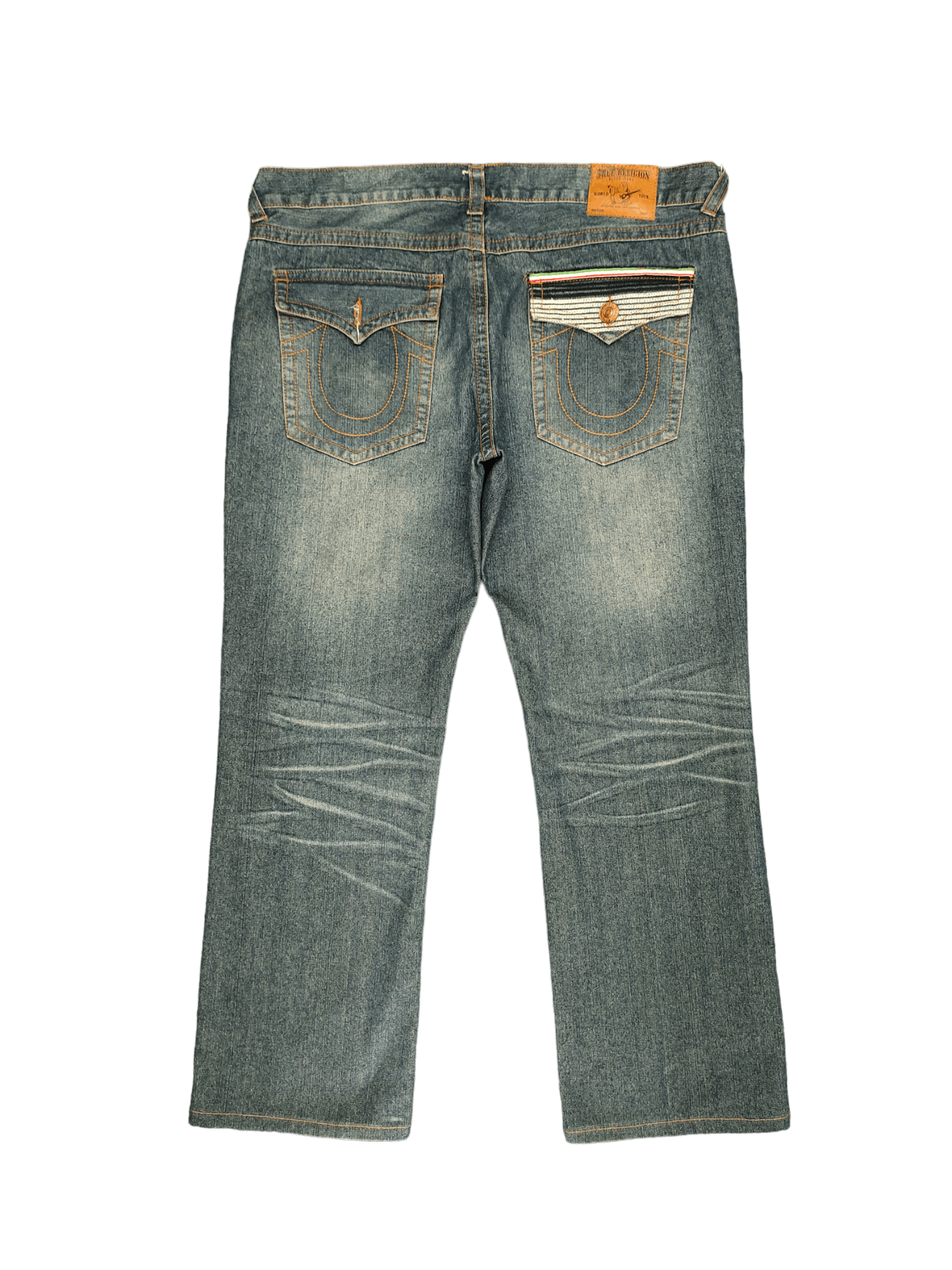 True Religion Baggy Jeans True Religion Distressed Denim Jnco Southpole Size US 42 / EU 58 - 1 Thumbnail
