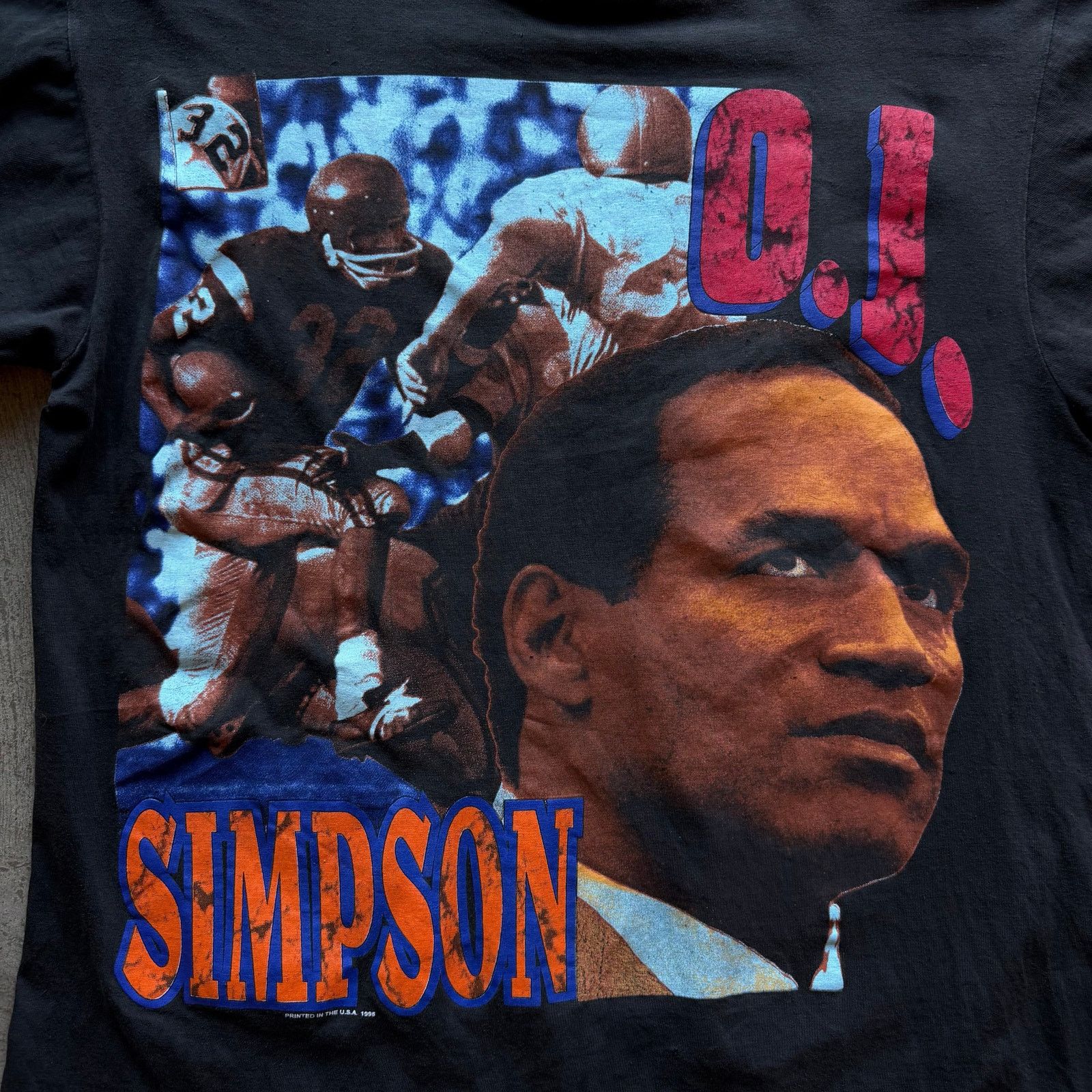 Vintage Vintage 1995 OJ Simpson Rap Tee Size US XL / EU 56 / 4 - 2 Thumbnail