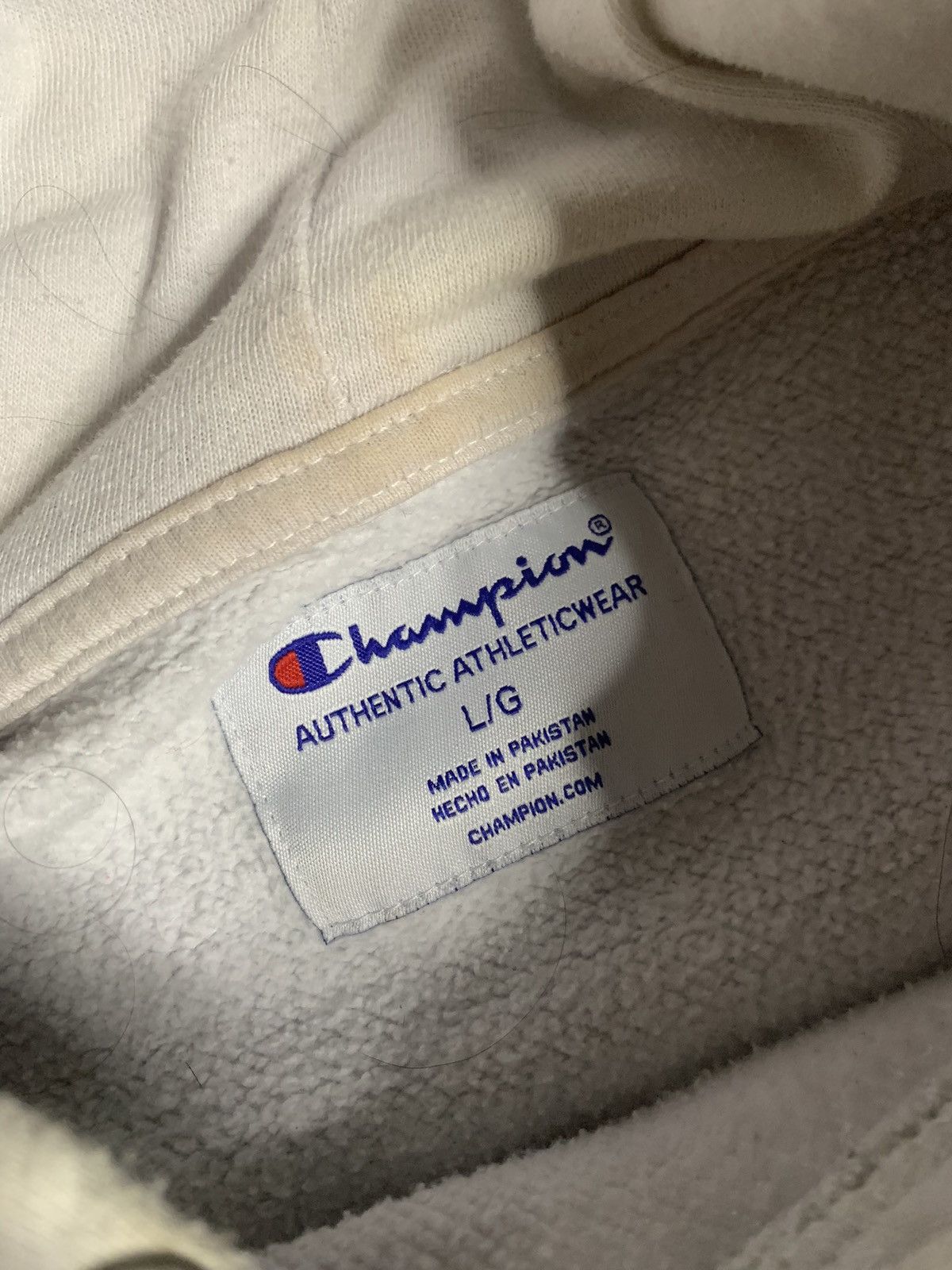 Champion White Champion Hoodie Size US L / EU 52-54 / 3 - 2 Thumbnail