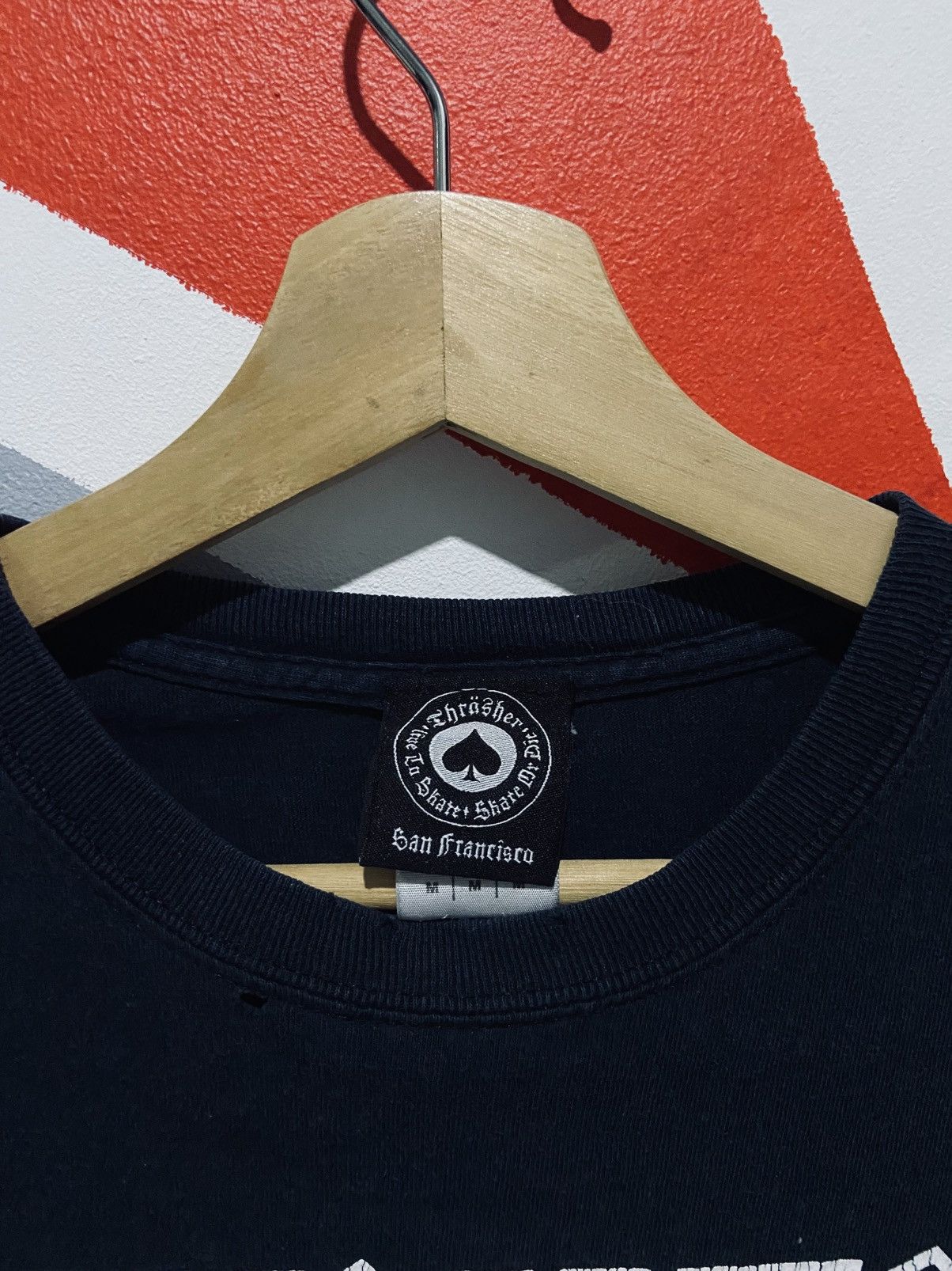 Thrasher Satanic Logo 666 Tee Size US M / EU 48-50 / 2 - 4 Thumbnail