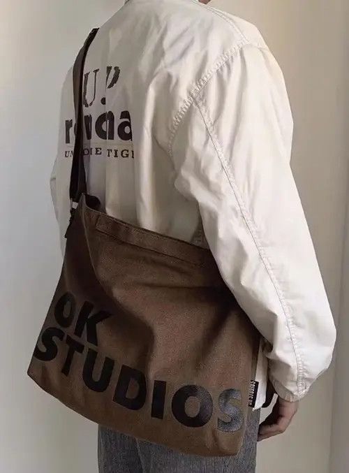 Japanese Brand Fashion retro shoulder messenger bag tote vintage Size ONE SIZE - 3 Thumbnail