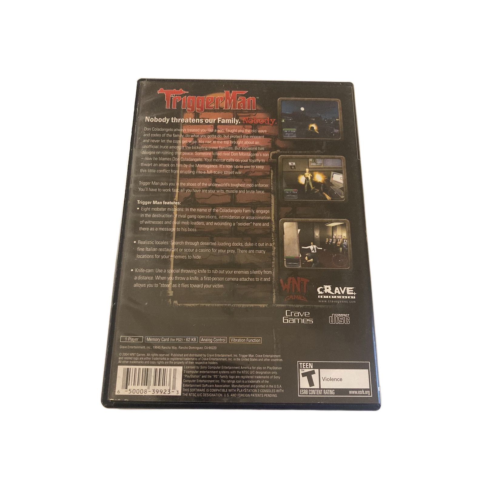 Other Trigger Man PS2 Sony PlayStation 2 Complete Tested Works Size ONE SIZE - 5 Thumbnail