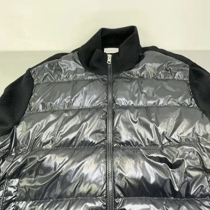 Moncler Moncler Men's Glossy Logo Spliced Down Jacket. Size US XXL / EU 58 / 5 - 7 Thumbnail