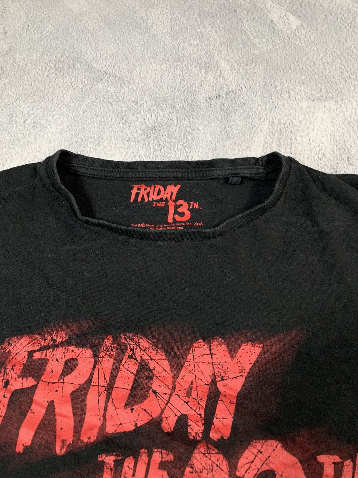 Band Tees × Vintage VintageY2K Friday The 13 movie tee streetwear biglogo size L Size US L / EU 52-54 / 3 - 5 Thumbnail