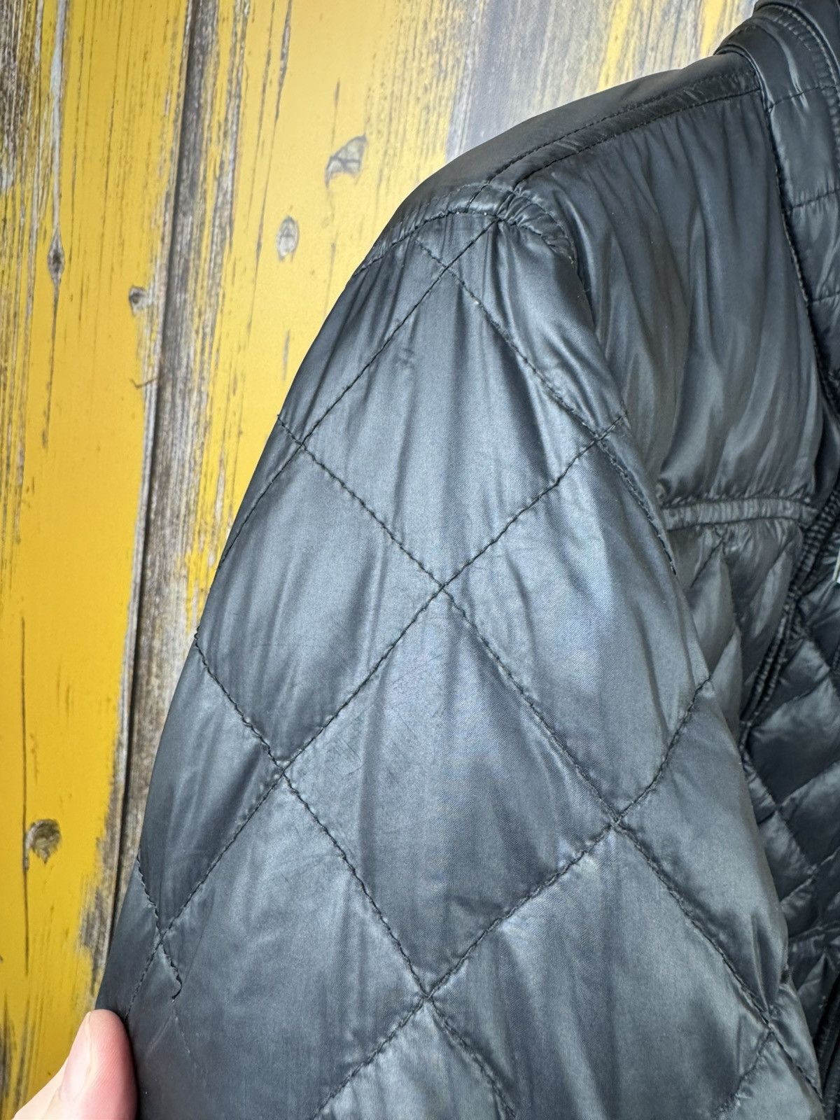 Moncler Moncler Aristide Down Puffer Biker Bomber Jacket Vintage Size US L / EU 52-54 / 3 - 23 Thumbnail