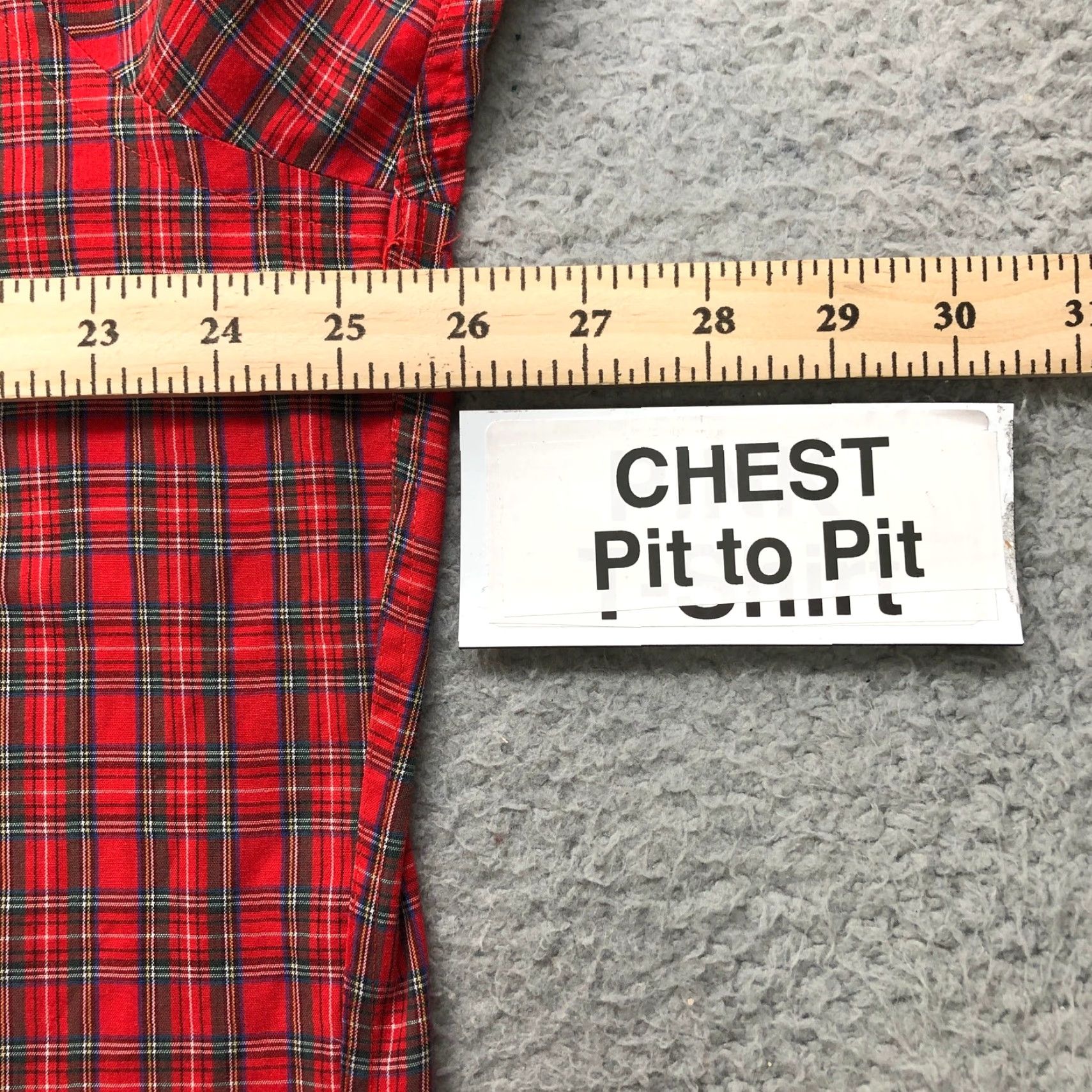 Vintage VINTAGE Woolrich Button-Up Shirt Men XL Long Sleeve Plaid Red White Green Shirt Size US XL / EU 56 / 4 - 5 Thumbnail