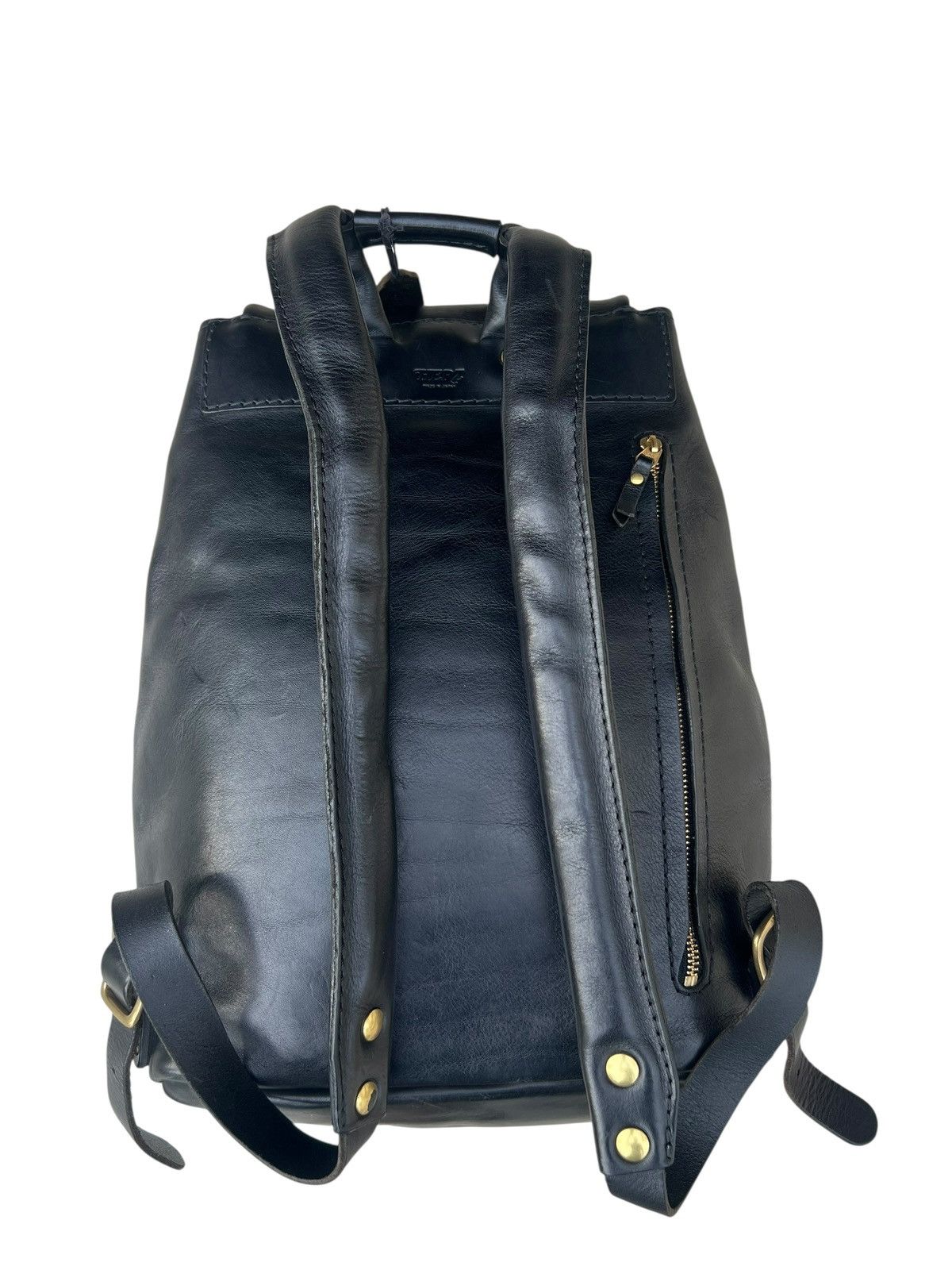 Leather Horsehide Leather Backpack By HERZ Japan Size ONE SIZE - 10 Thumbnail
