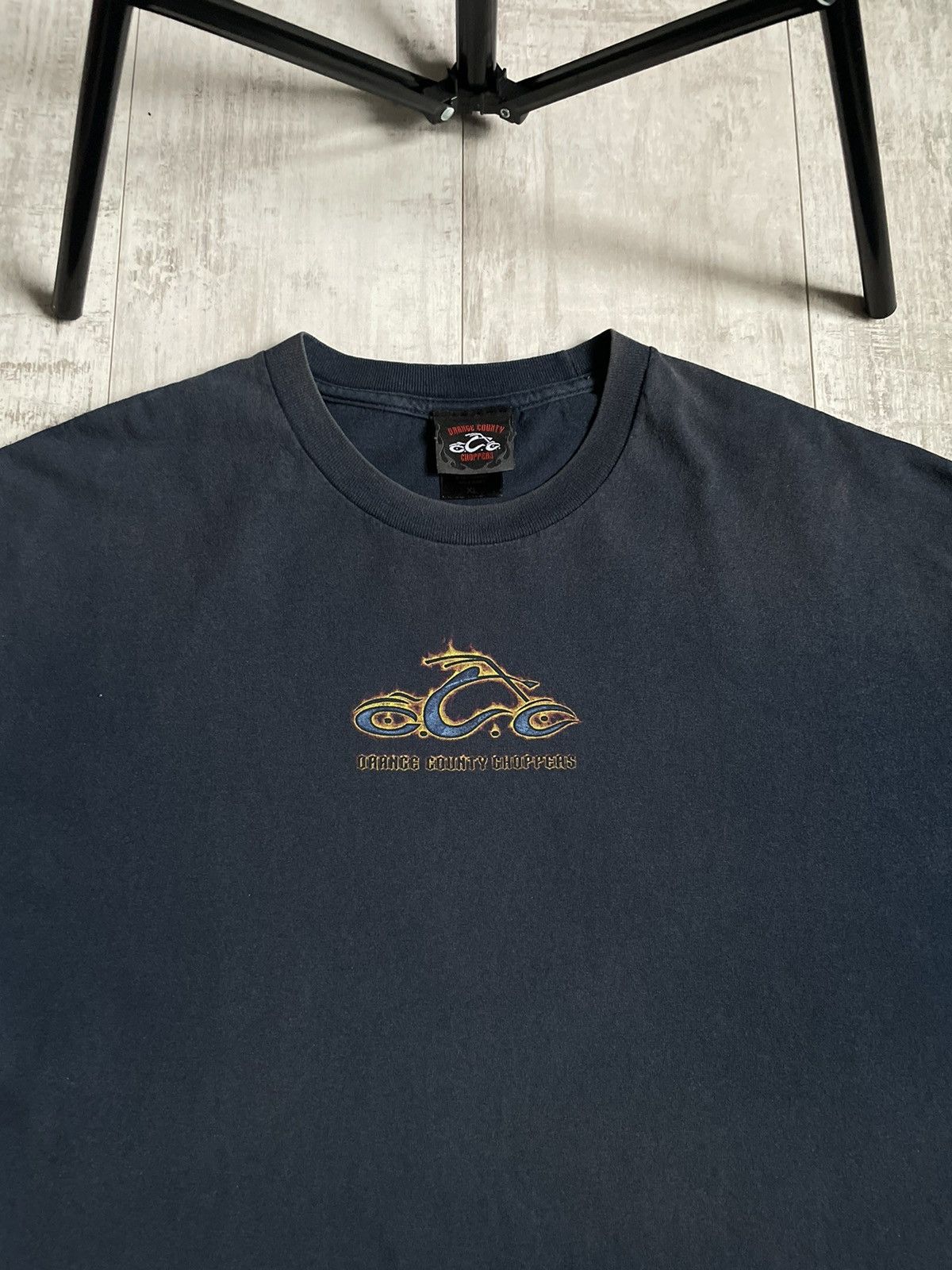 West Coast Choppers Vintage Y2K Orange Country Choppers 2003 T-Shirt Sun Fade Size US XL / EU 56 / 4 - 7 Thumbnail