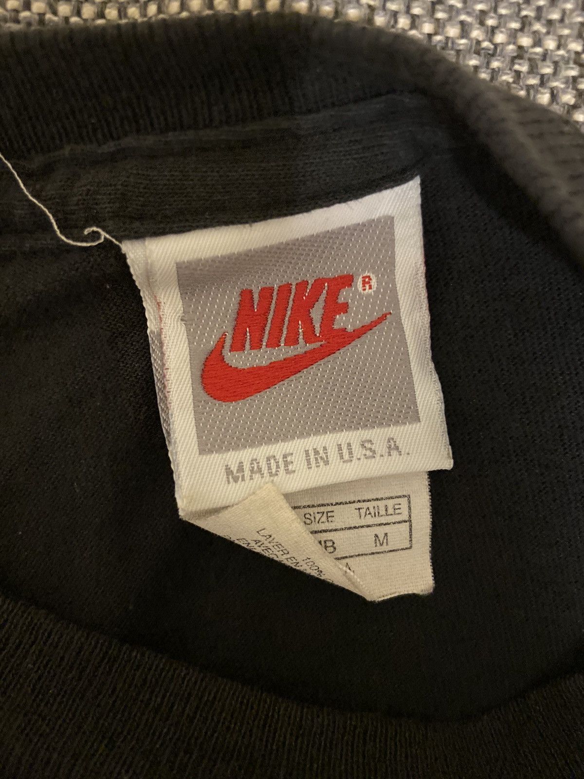 NBA × Nike × Vintage Vintage 90’s Nike Graphic Tee Size US S / EU 44-46 / 1 - 2 Thumbnail