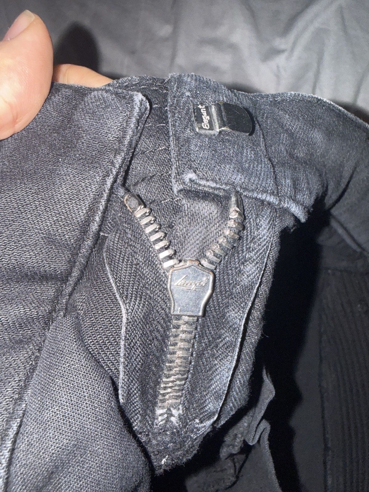 Balmain BALMAIN Biker Jeans / Ribbed Panels (Olivier Rousteing Era) Size 27" / US 4 / IT 40 - 9 Thumbnail